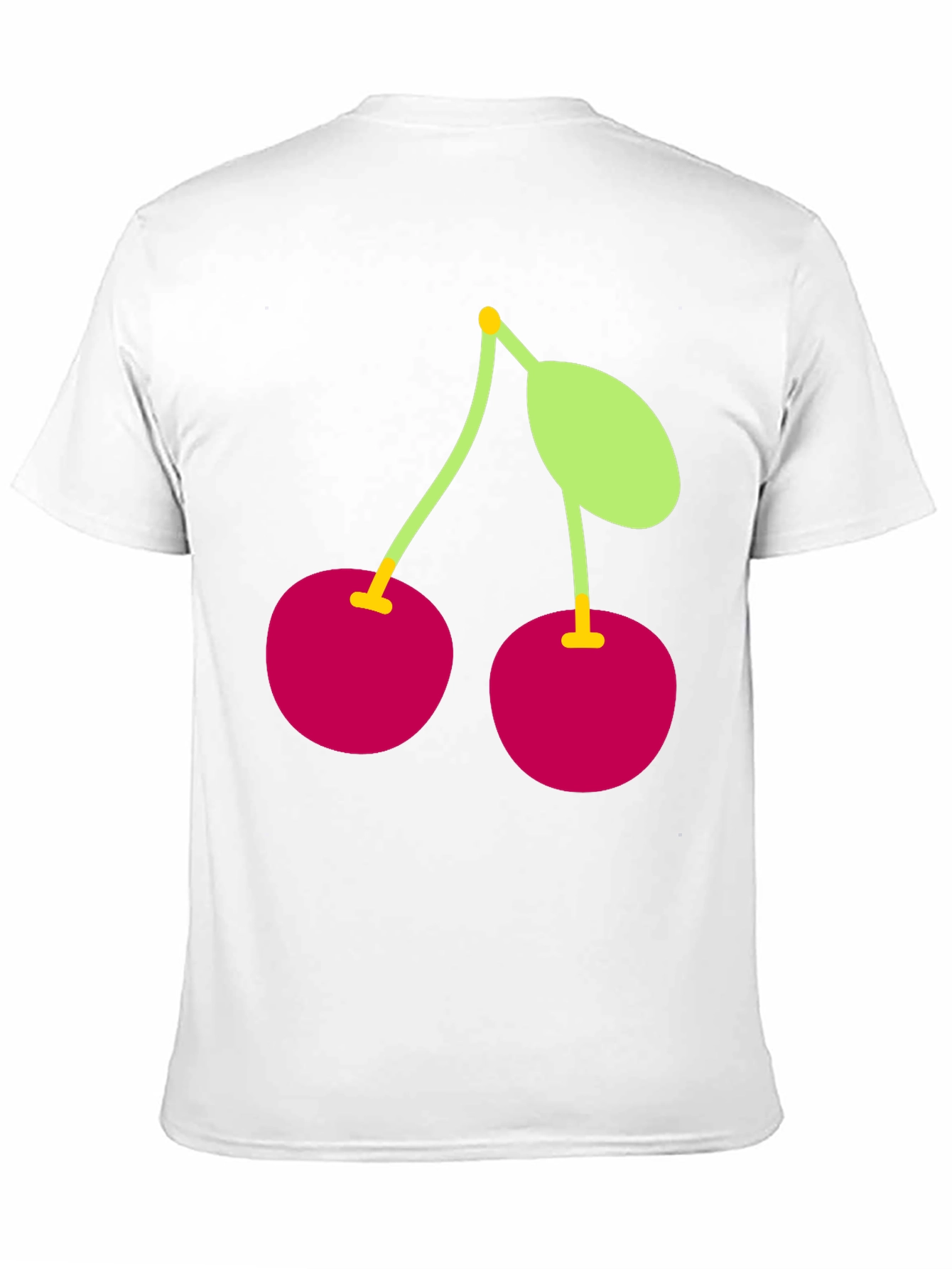 Cherry Graphic Black T-Shirt
