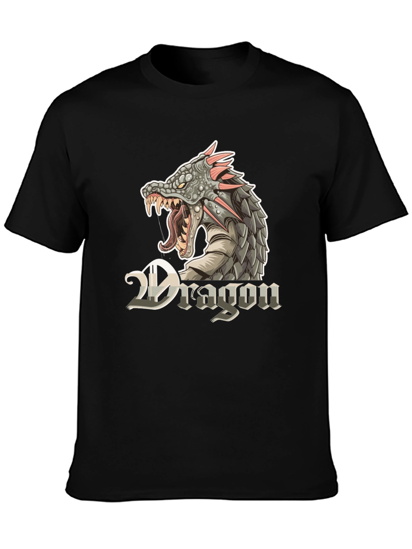 Dragon Graphic T-Shirt - Fierce Design