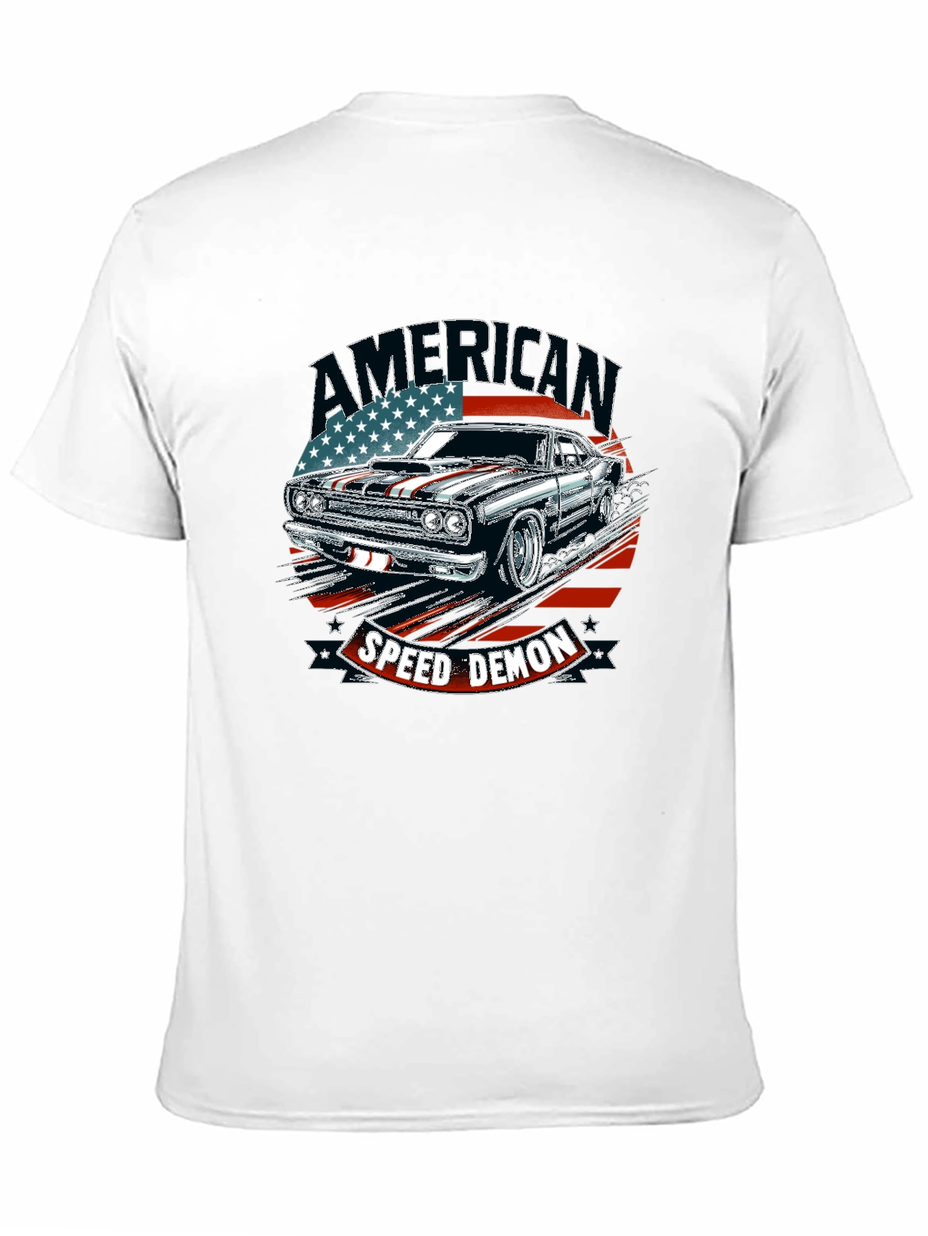 American Speed Demon T-Shirt - Classic Muscle Car