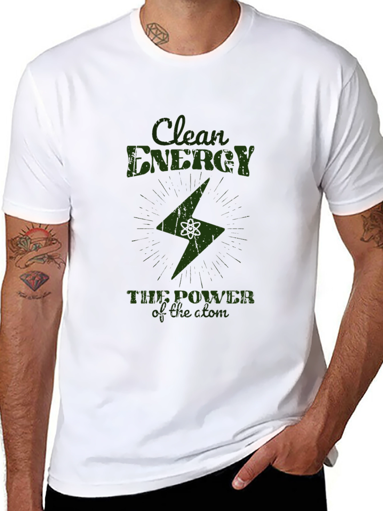 Clean Energy Atom Power T-Shirt