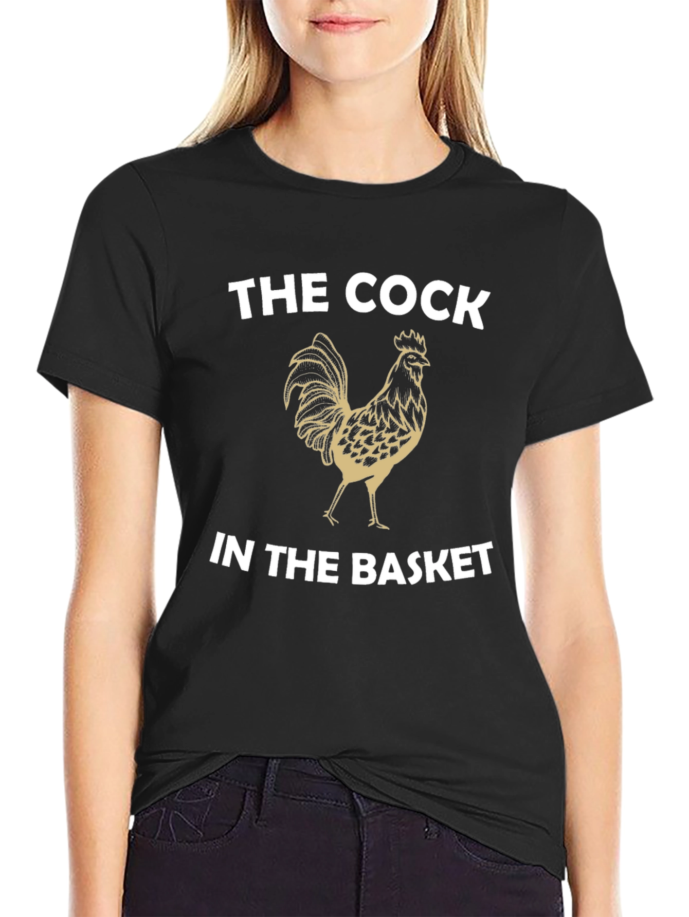 The Cock in the Basket T-Shirt