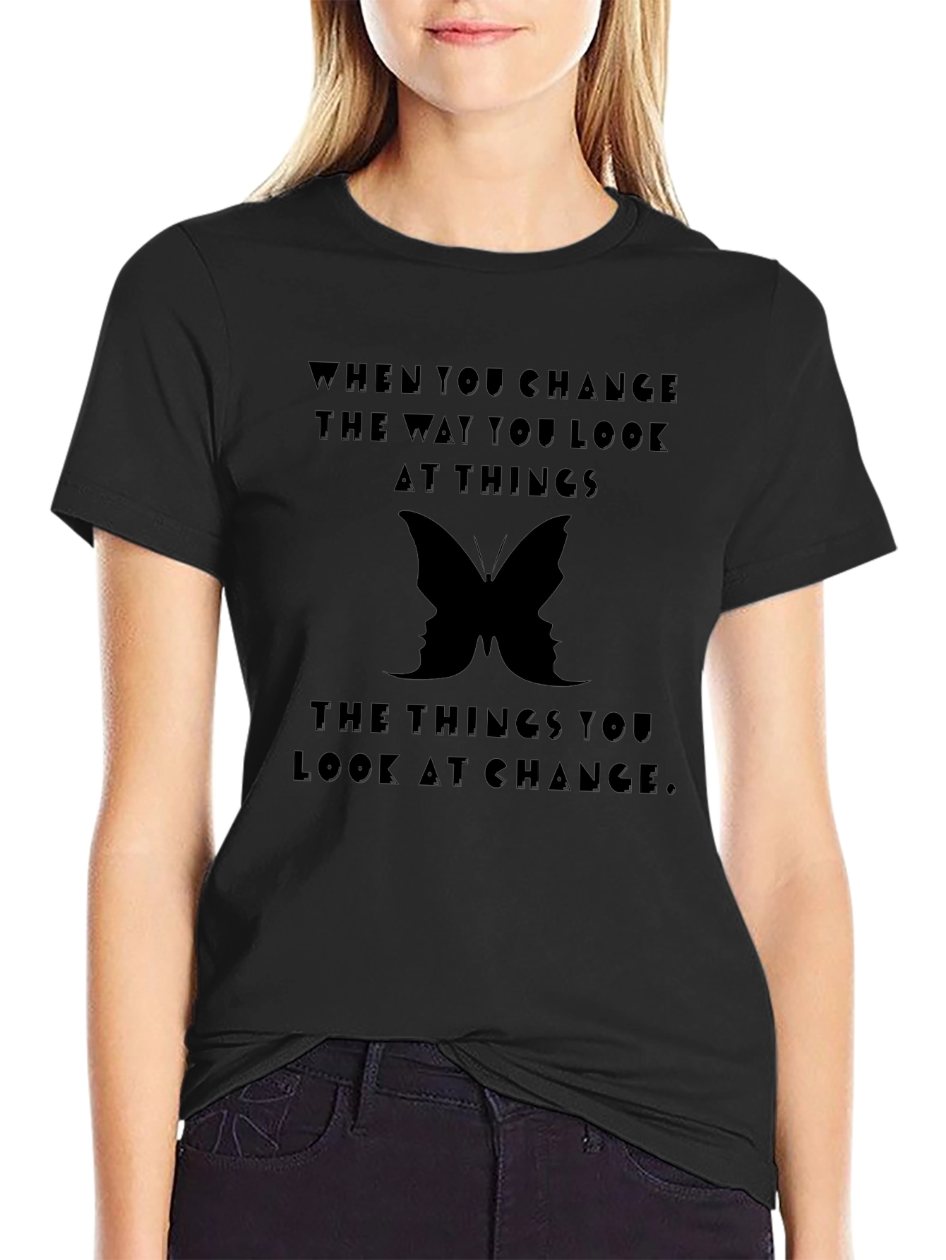 Optical Illusion T-Shirt - Change Your Perspective!