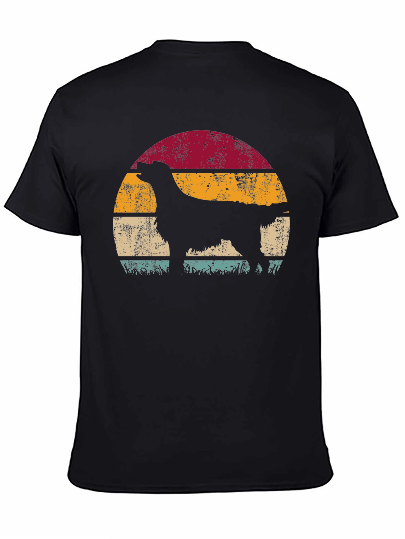 Retro Dog Silhouette T-Shirt