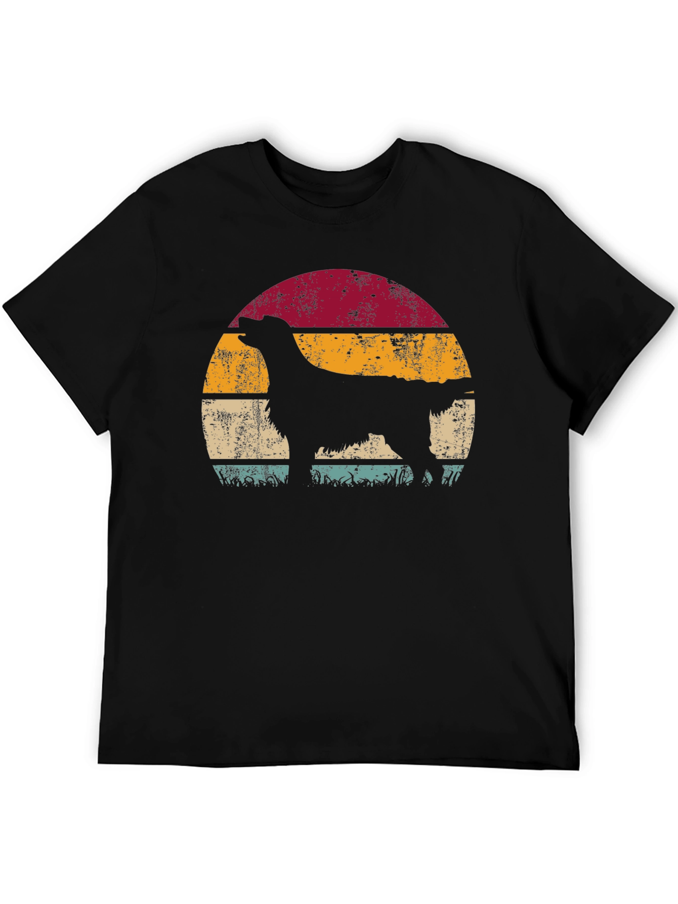 Retro Dog Silhouette T-Shirt