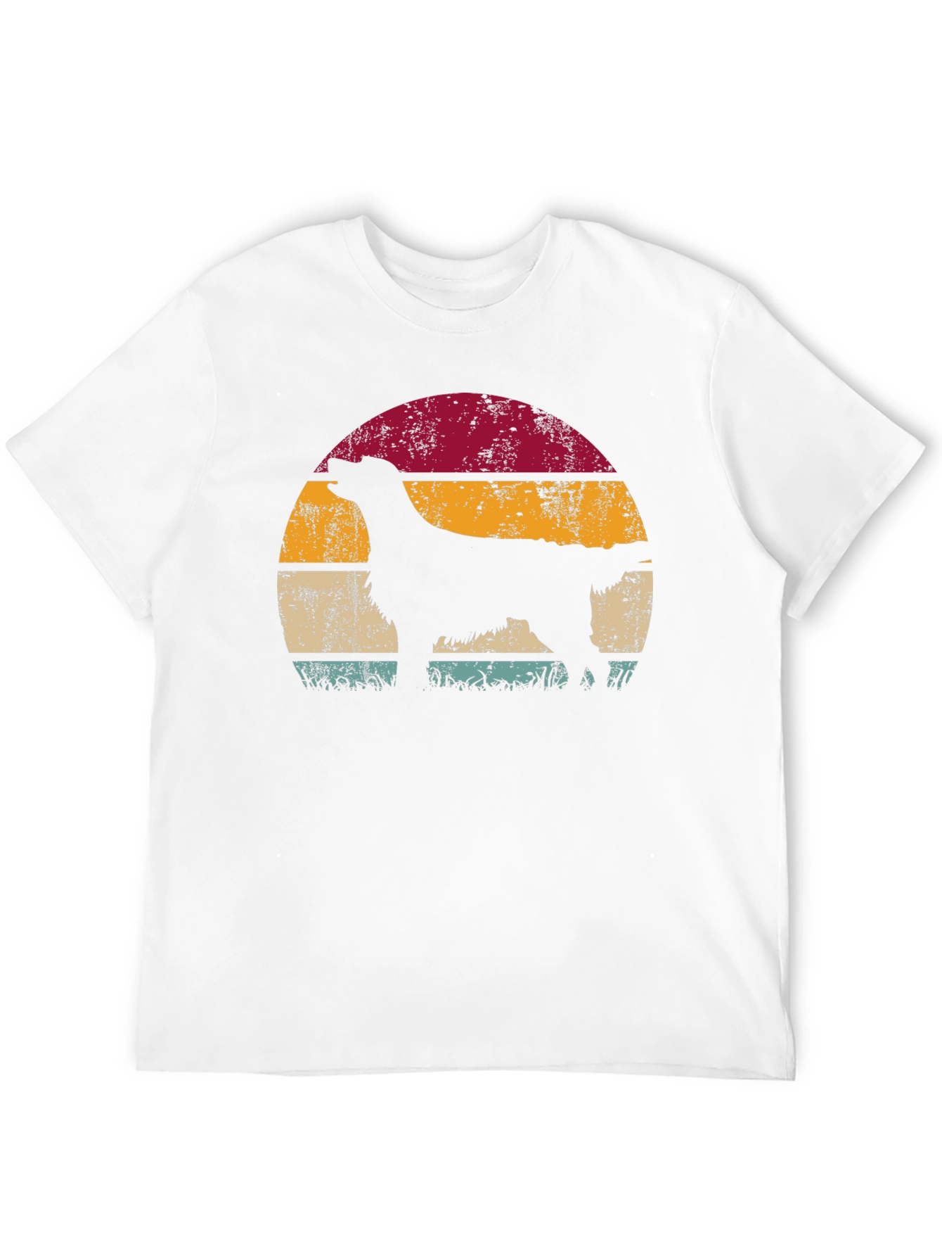Retro Dog Silhouette T-Shirt
