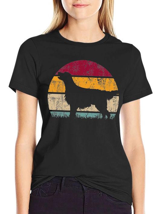 Retro Dog Silhouette T-Shirt