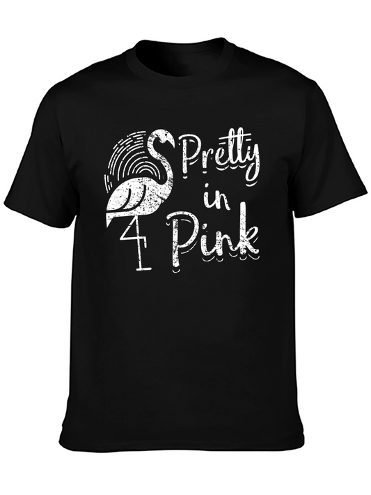 Pretty in Pink Flamingo Graphic Tee - Unisex