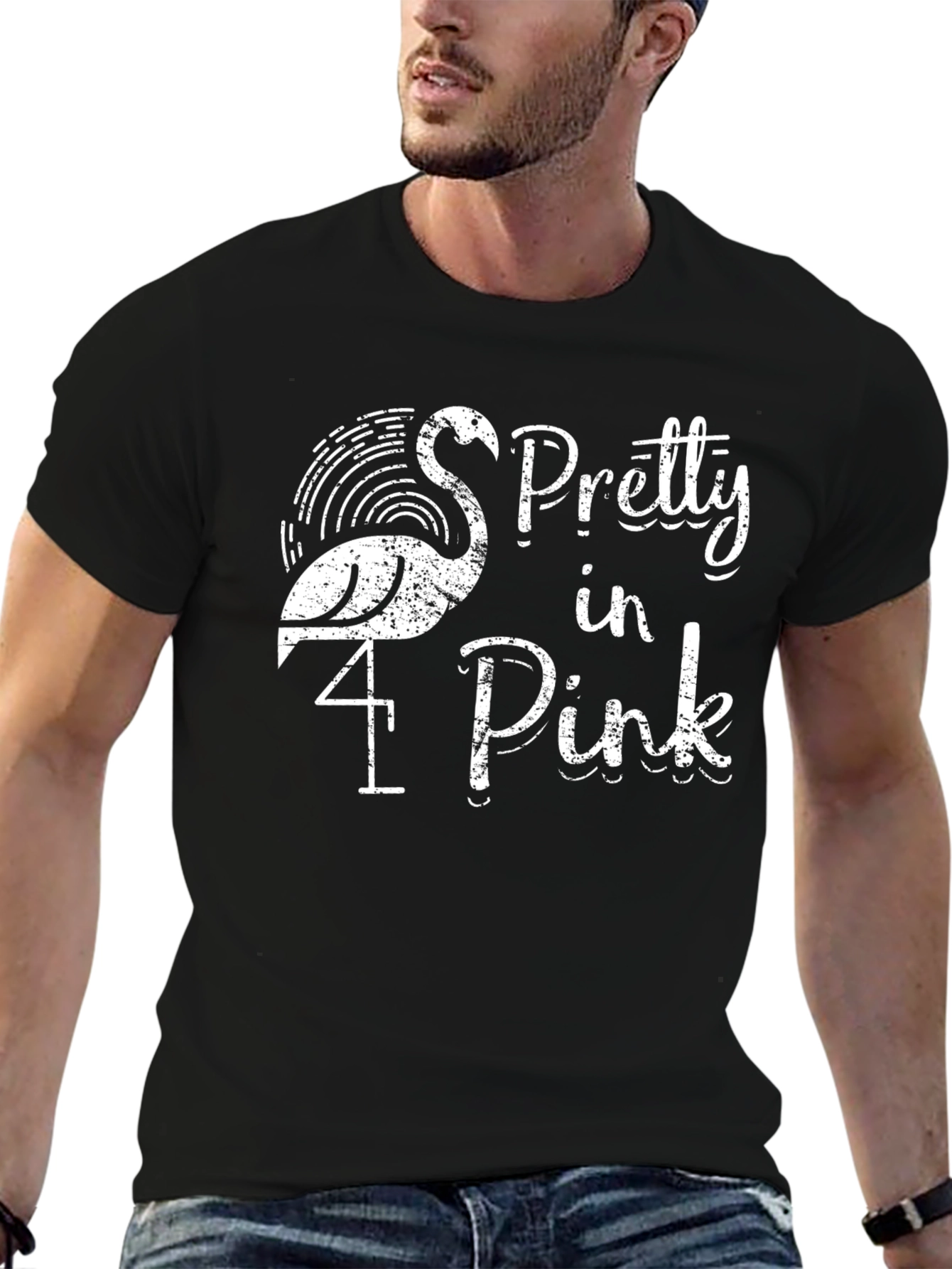 Pretty in Pink Flamingo Graphic Tee - Unisex