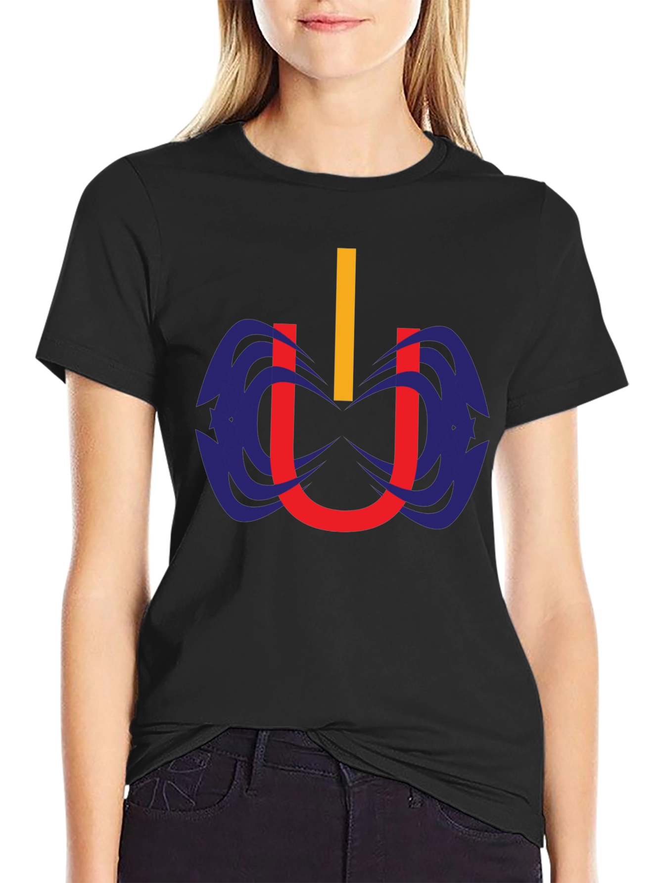 Unique Graphic Print T-Shirt