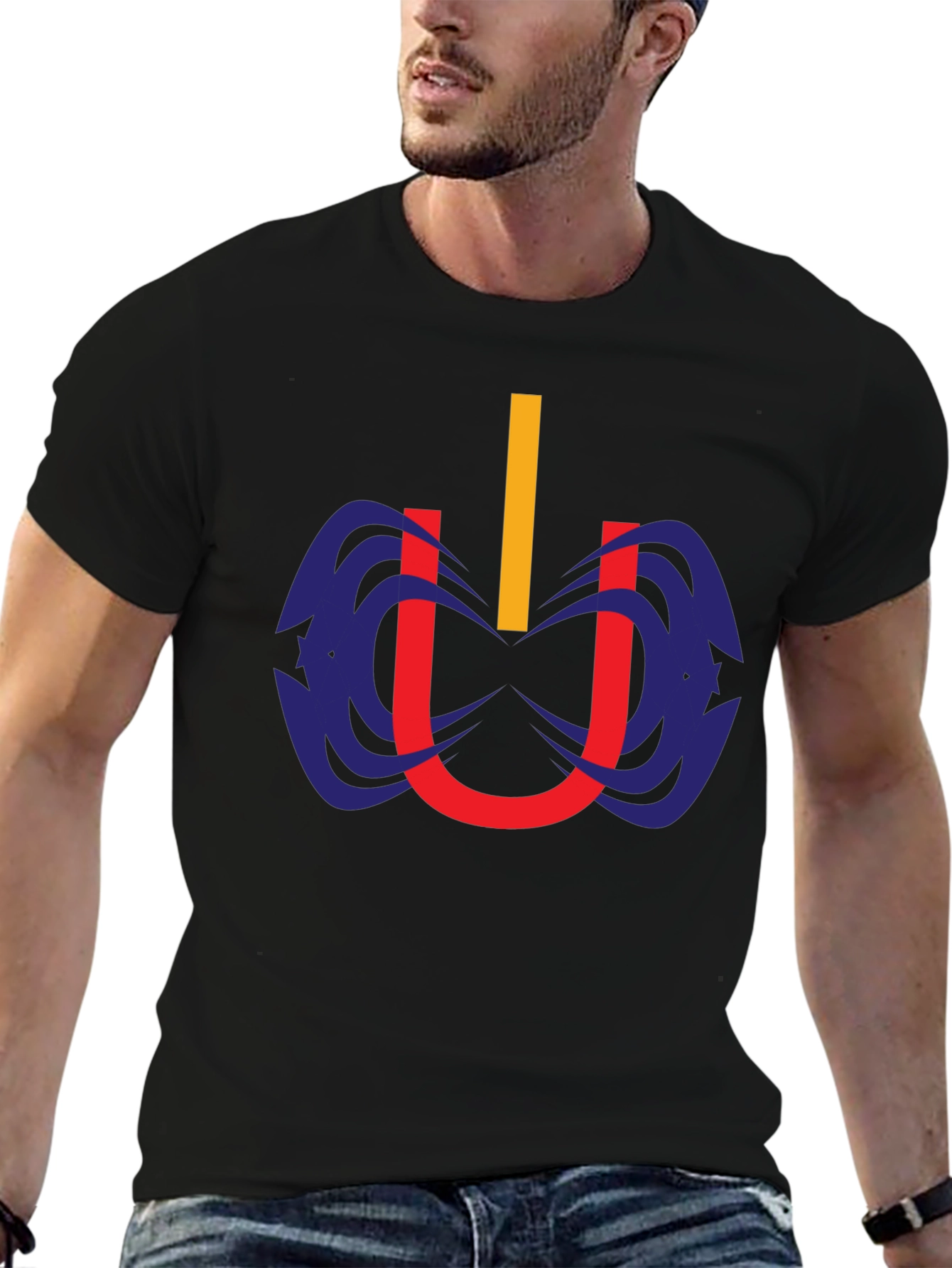Unique Graphic Print T-Shirt