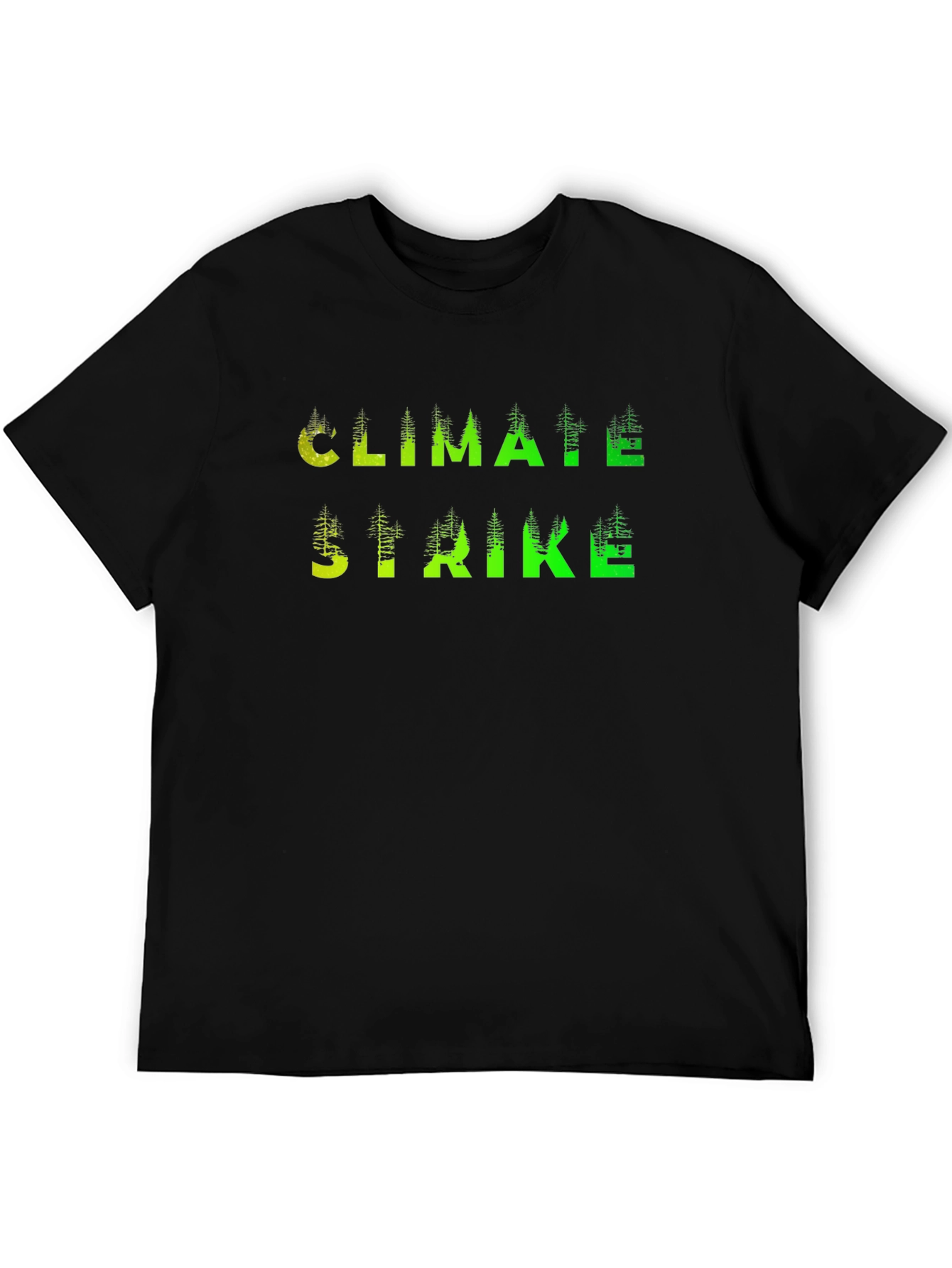 Climate Strike Forest Graphic T-Shirt