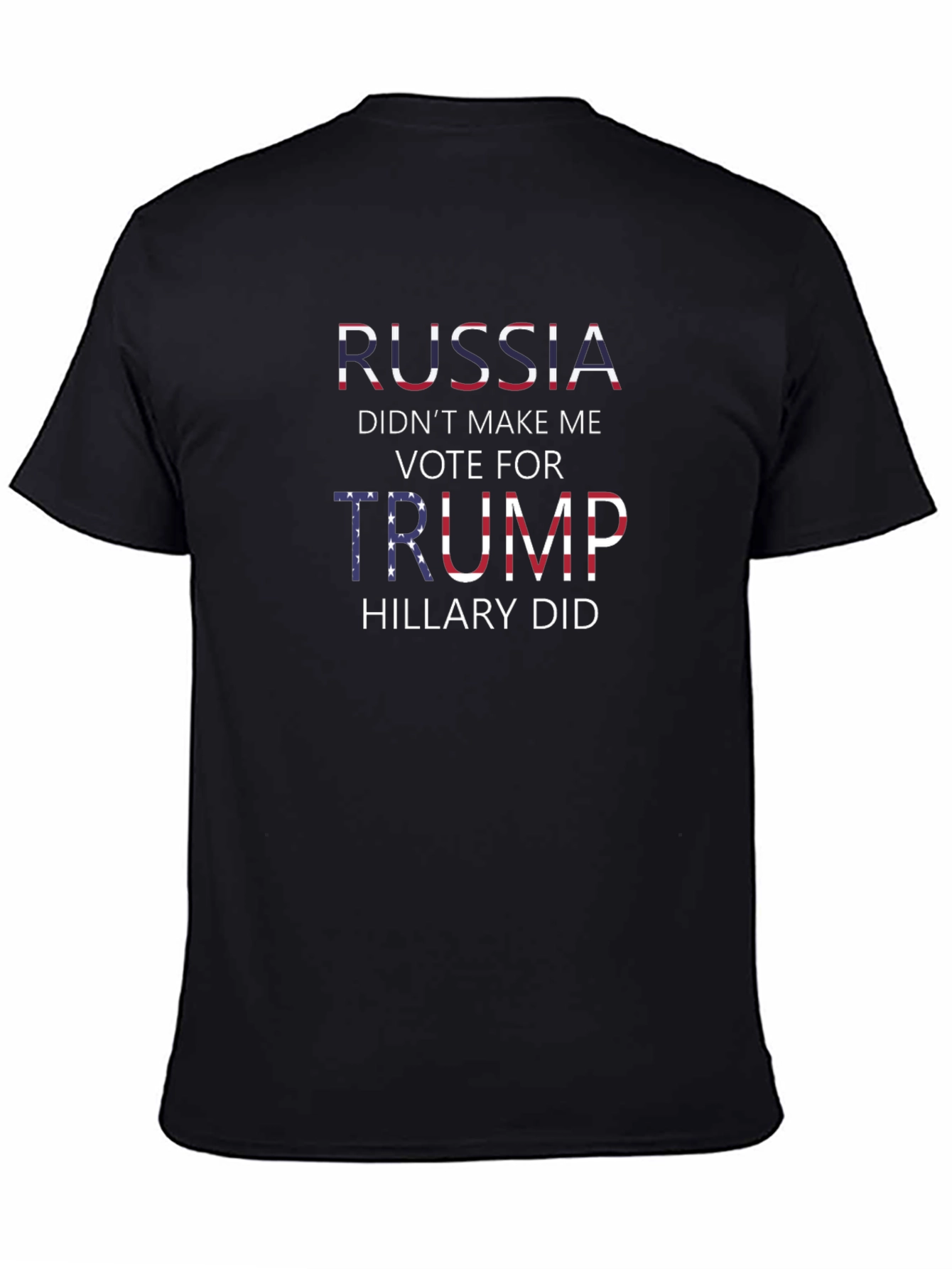 Political Statement T-Shirt: Russia Trump Hillary