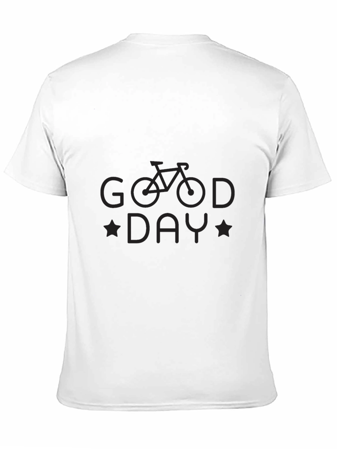 Good Day Bicycle Graphic Tee - Mens Black T-Shirt