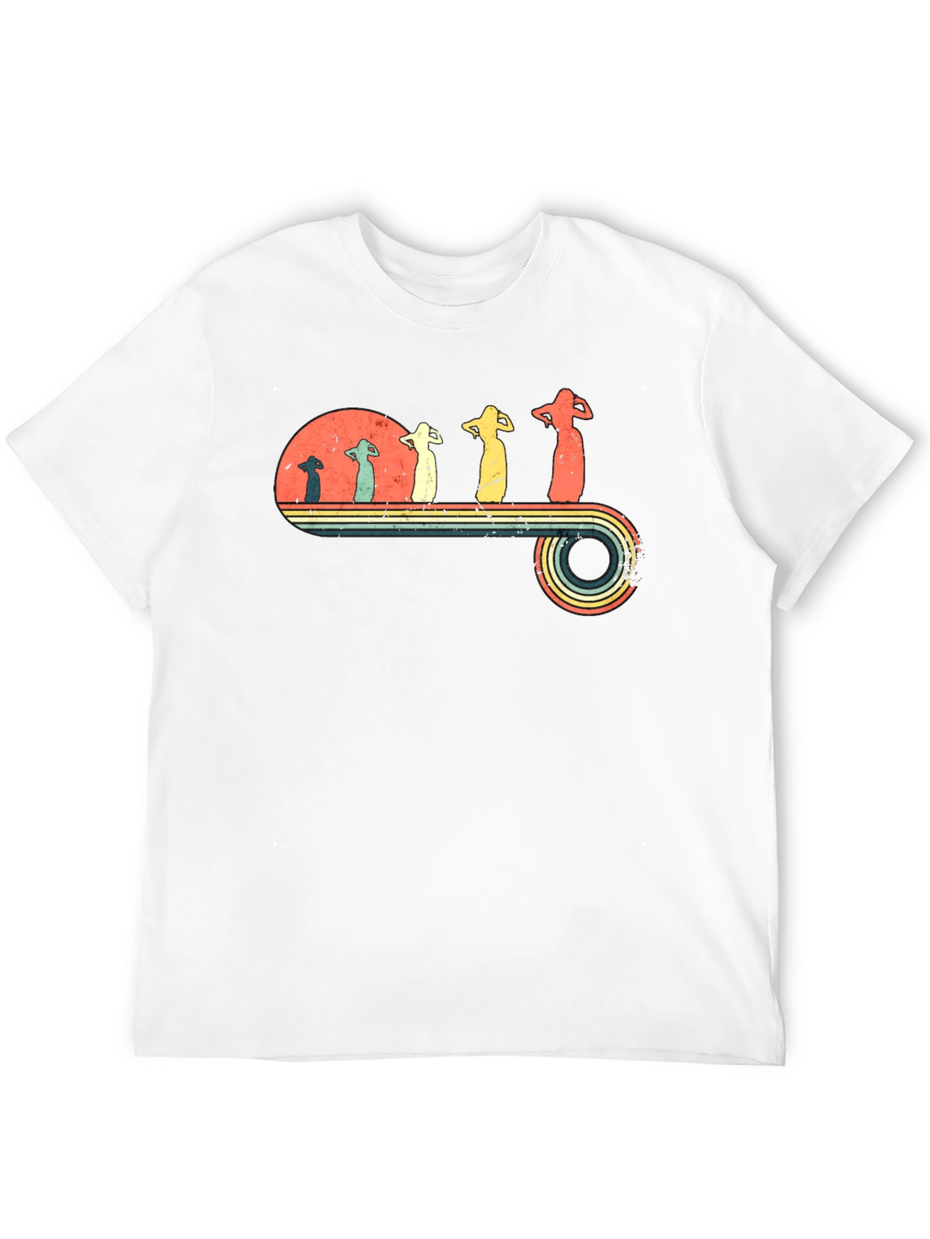 Retro Evolution Belly Dancer T-Shirt