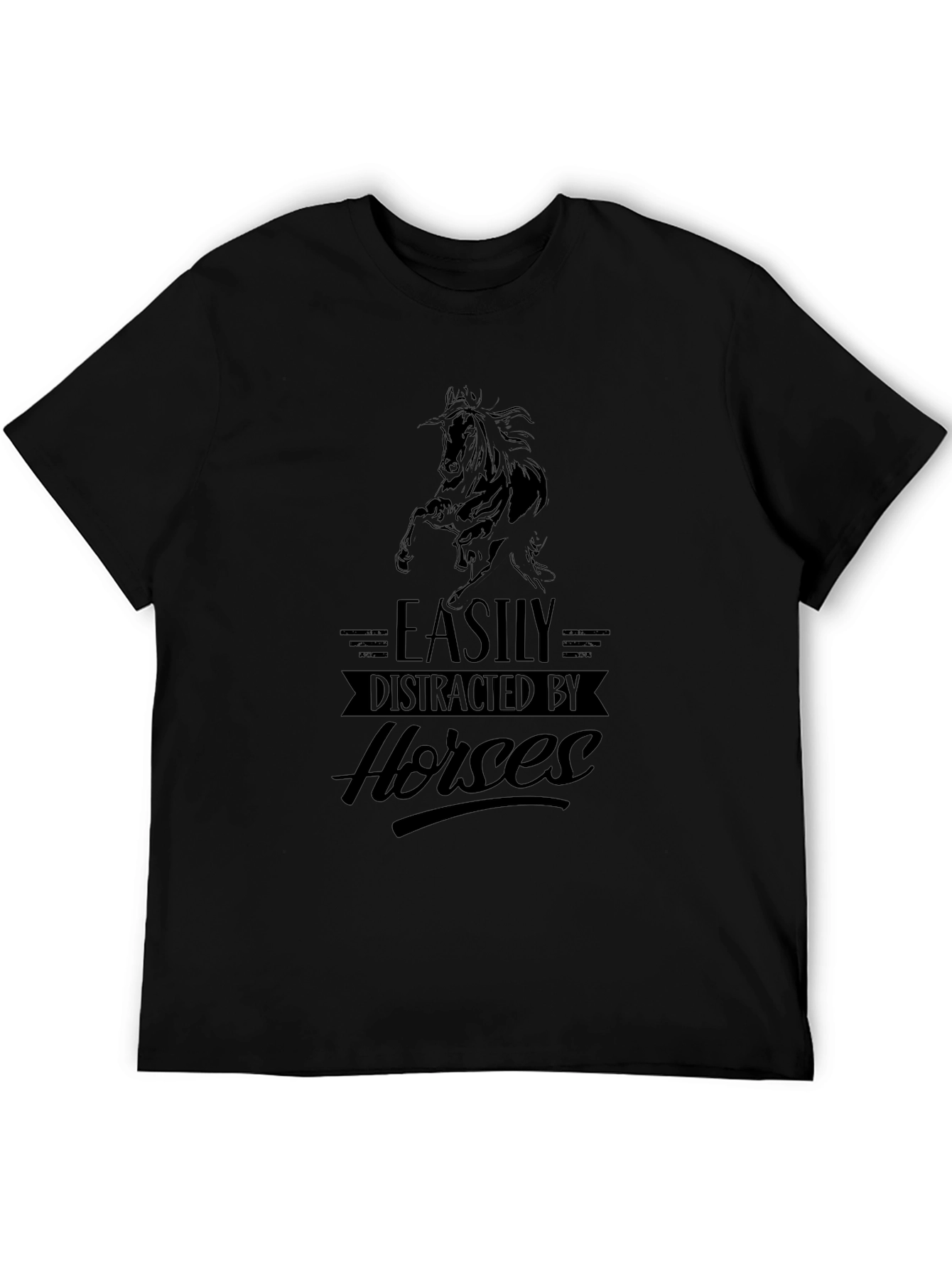 Easily Distracted By Horses T-Shirt