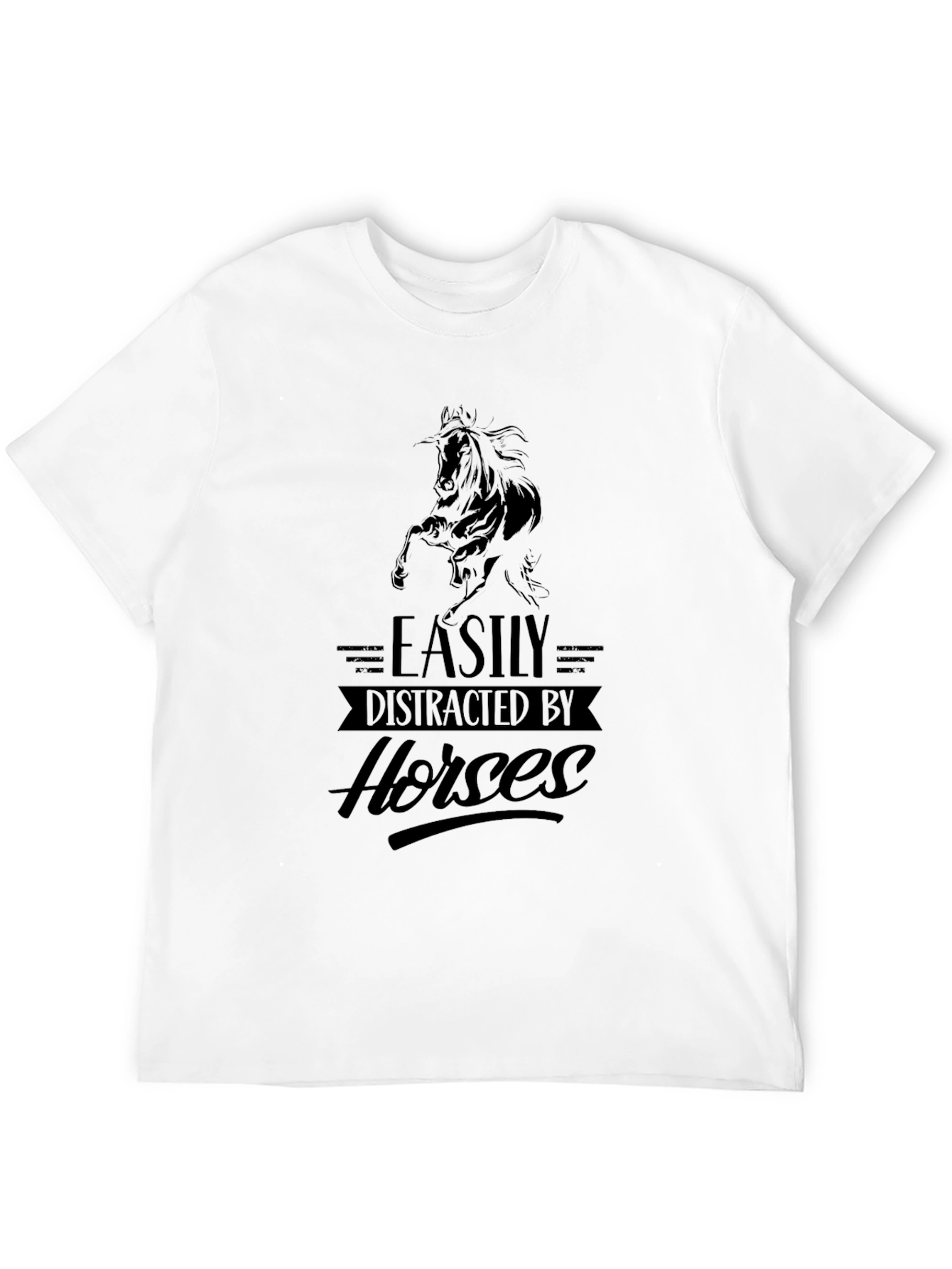 Easily Distracted By Horses T-Shirt