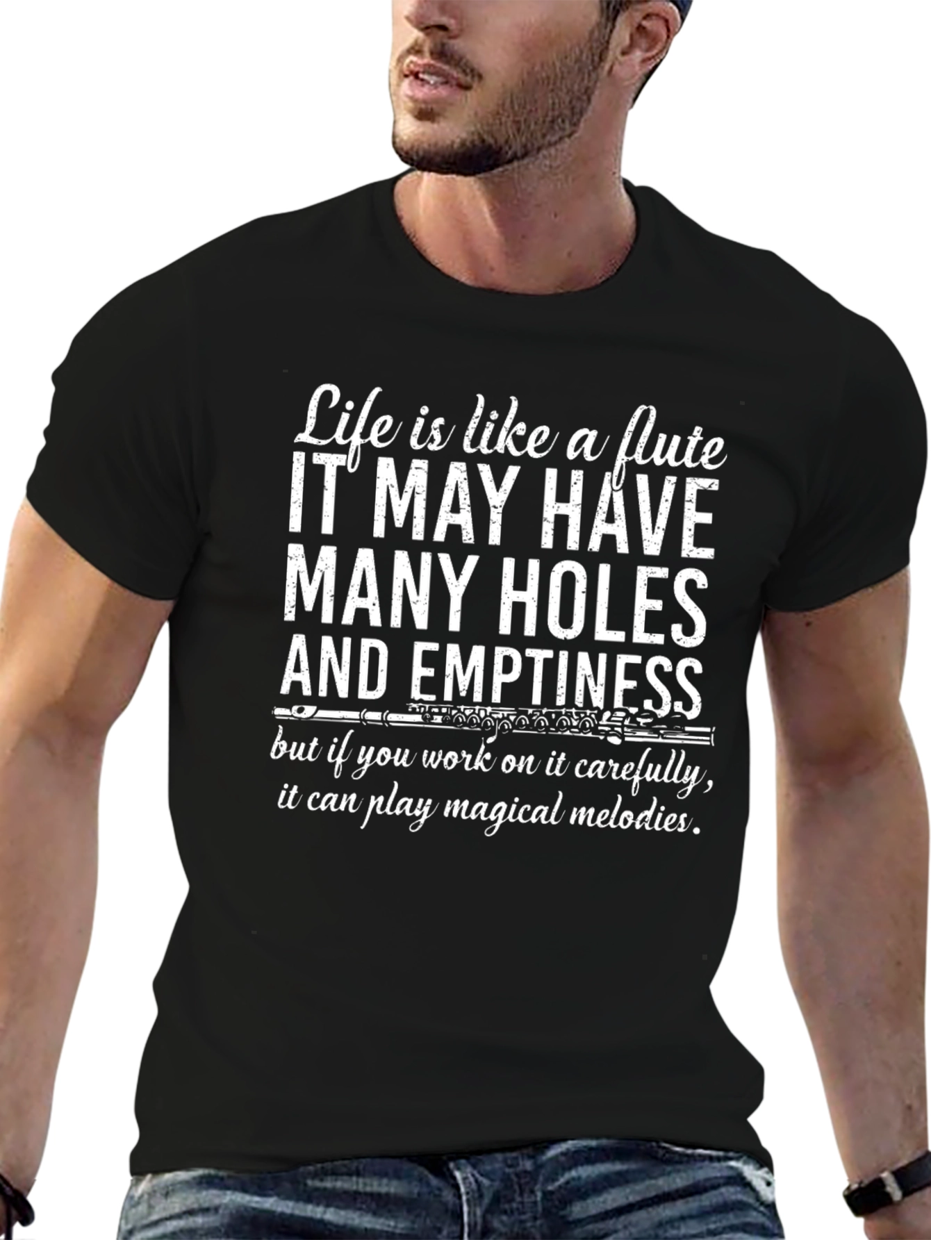 Life is Like a Flute T-Shirt