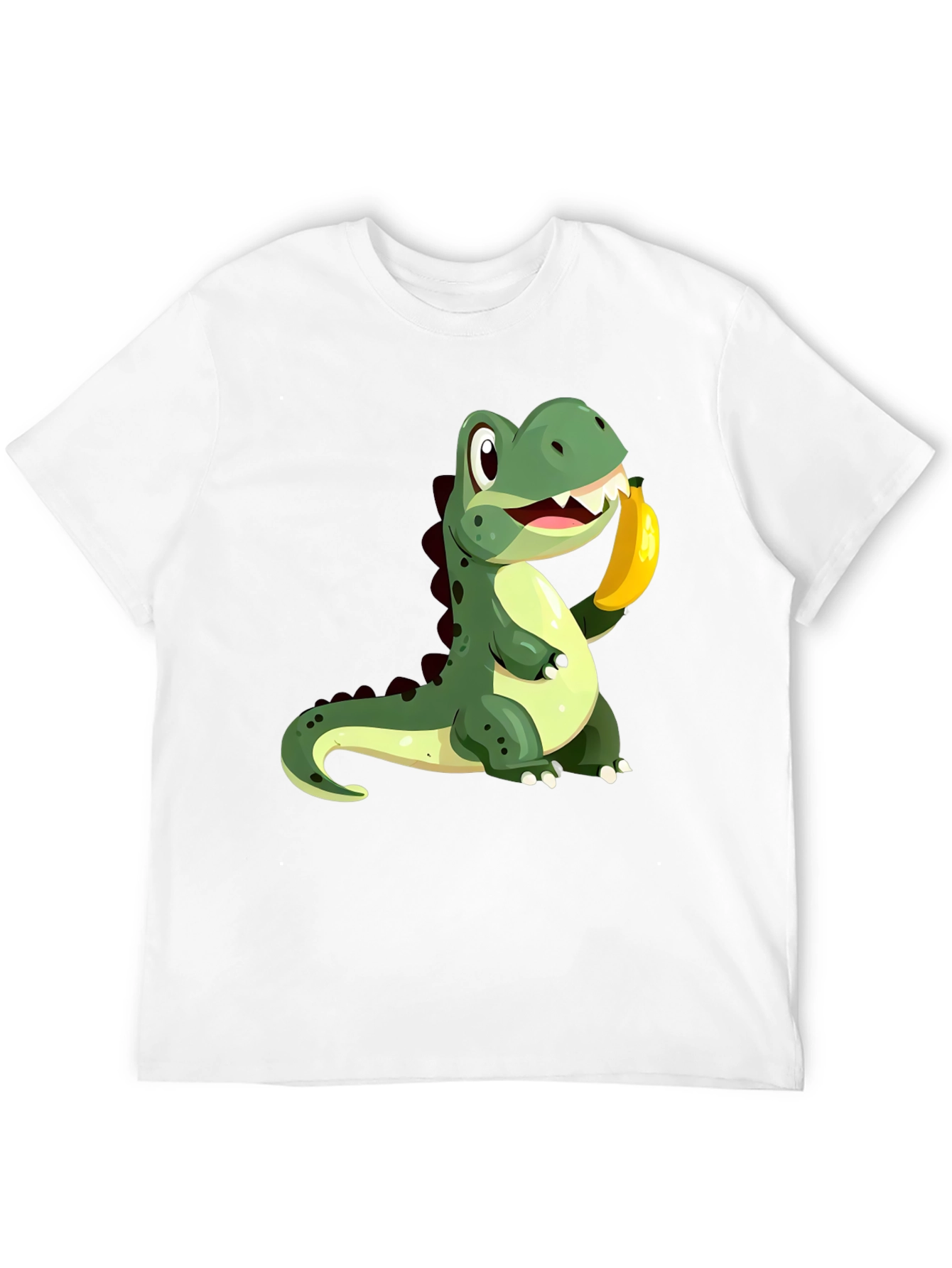 Dino Banana Black T-Shirt