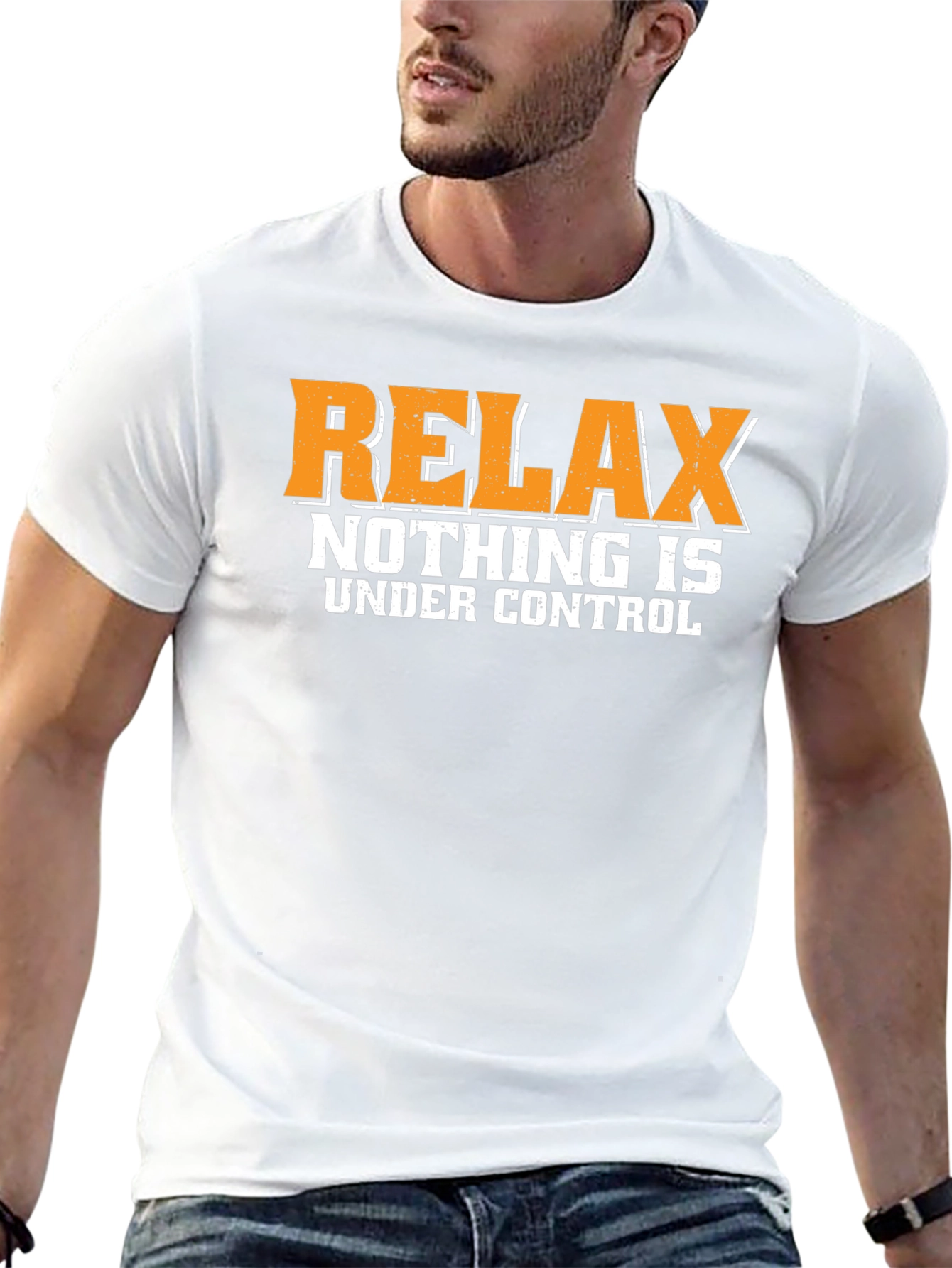 Relax Nothing Is Under Control Graphic Tee