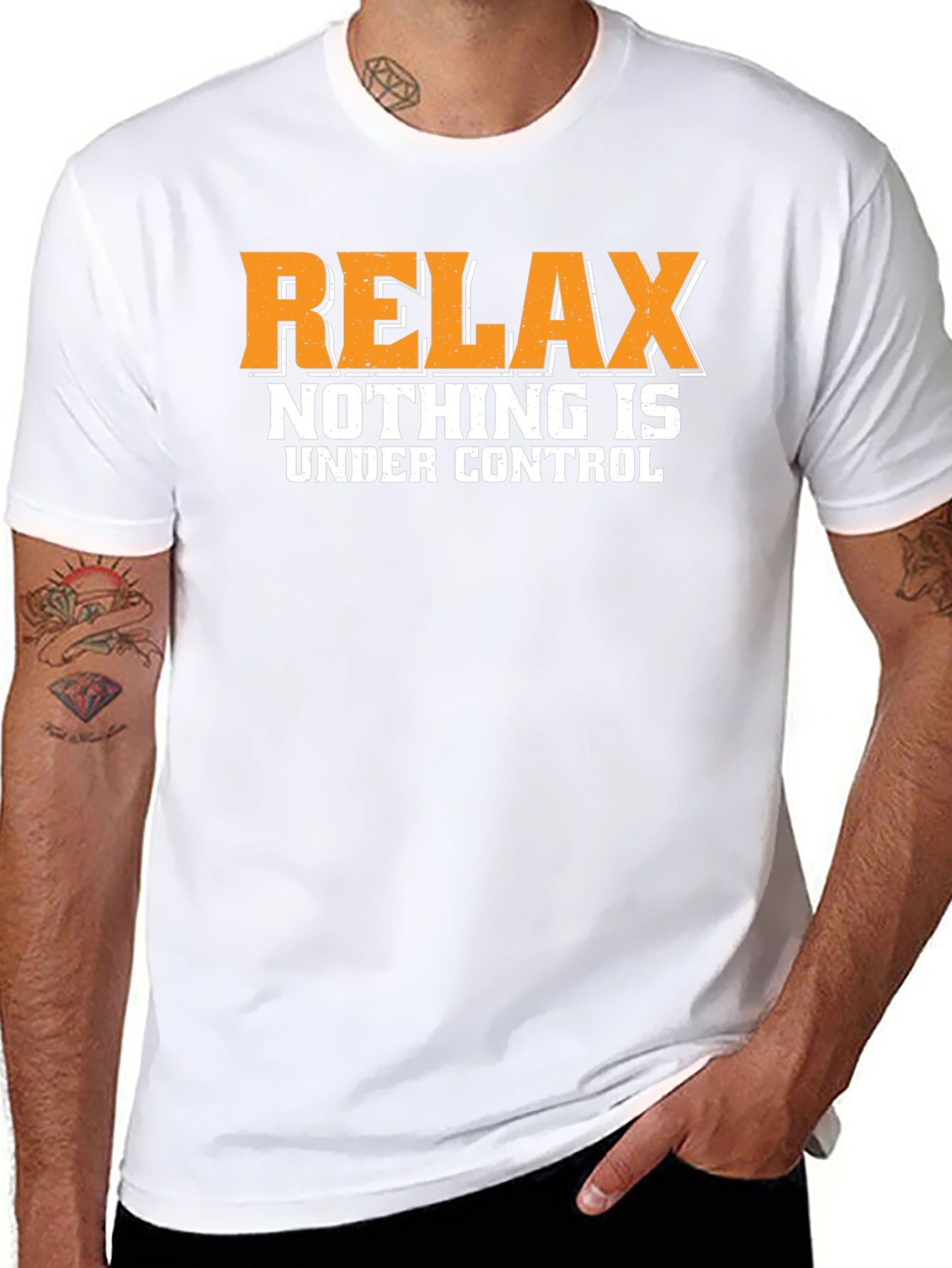Relax Nothing Is Under Control Graphic Tee