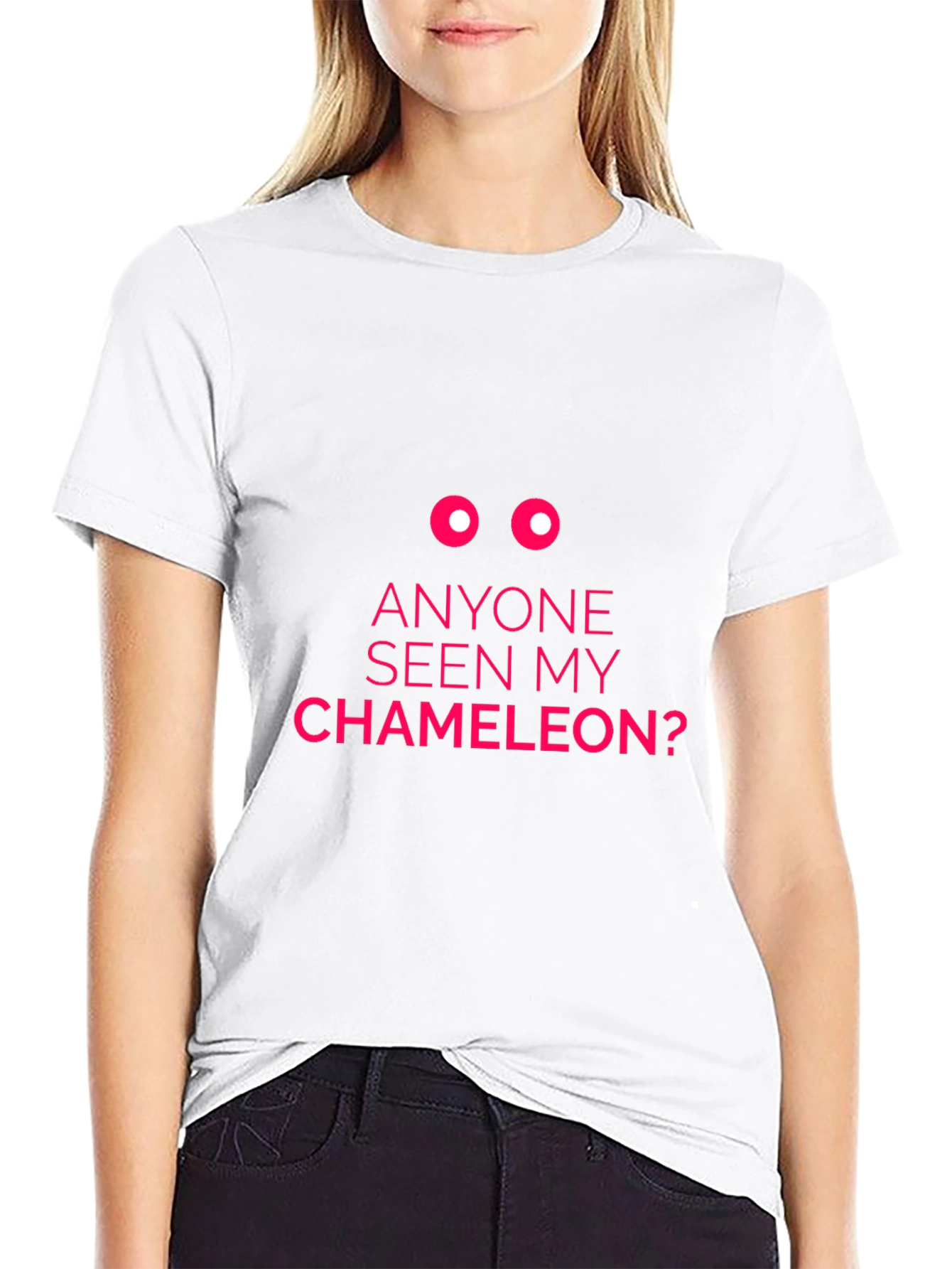 Chameleon Graphic Tee - Funny Novelty T-Shirt
