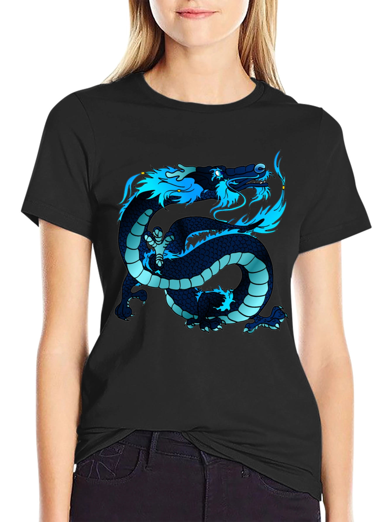 Dragon Graphic T-Shirt - Cool Creature Design