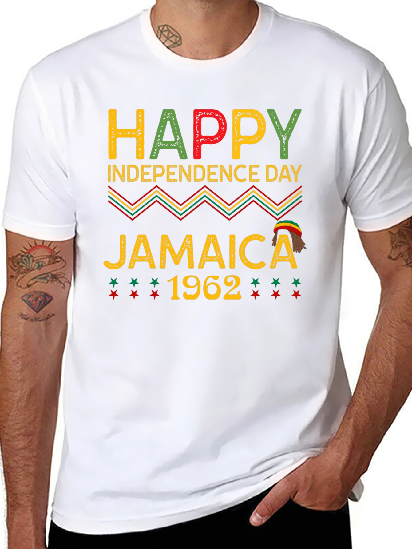 Jamaica Independence Day T-Shirt - Happy 1962 Tee