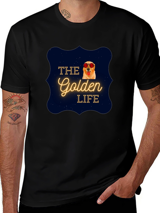 The Golden Life T-Shirt | Dog Lover Tee