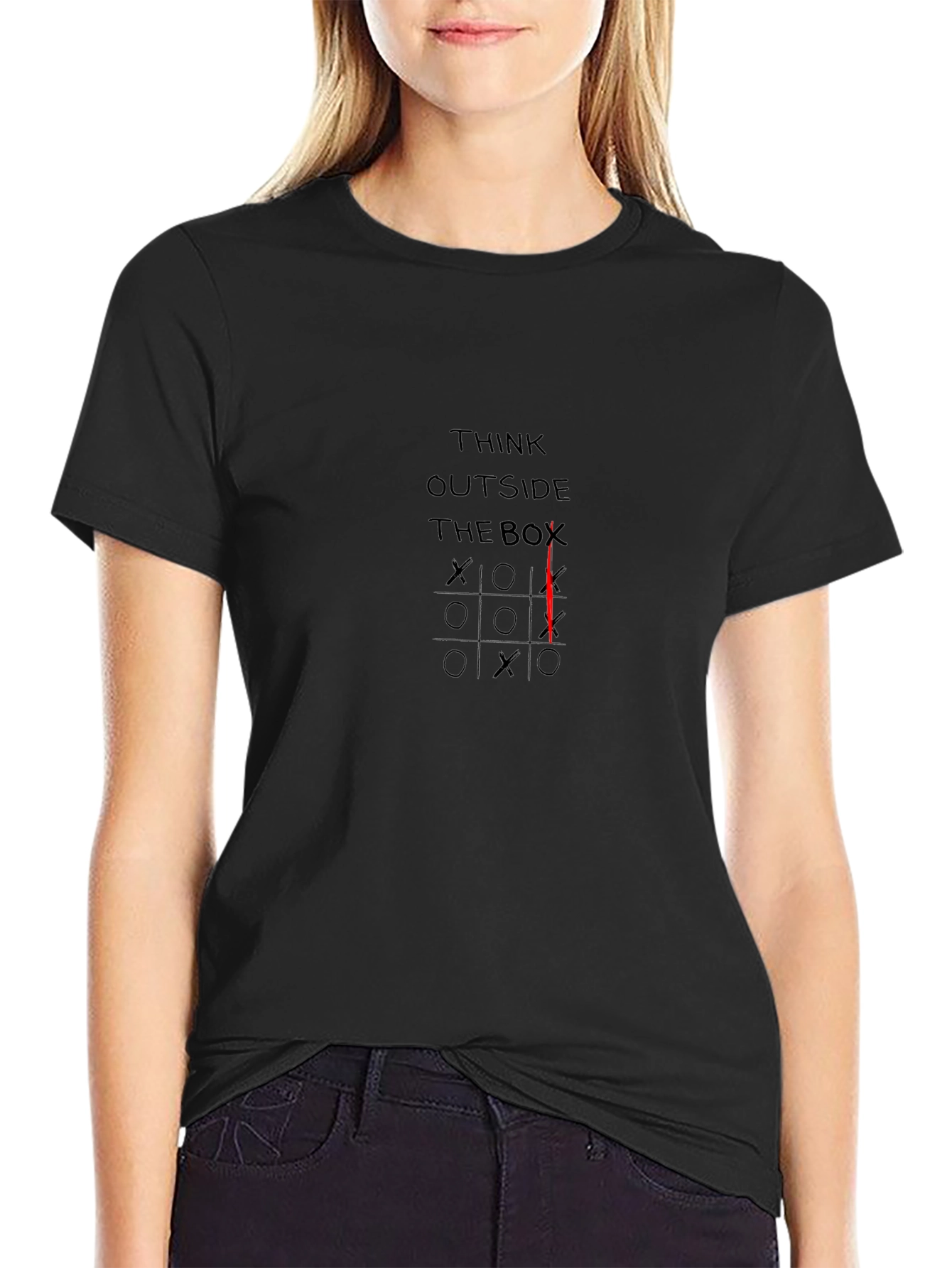 Think Outside the Box Graphic Tee
