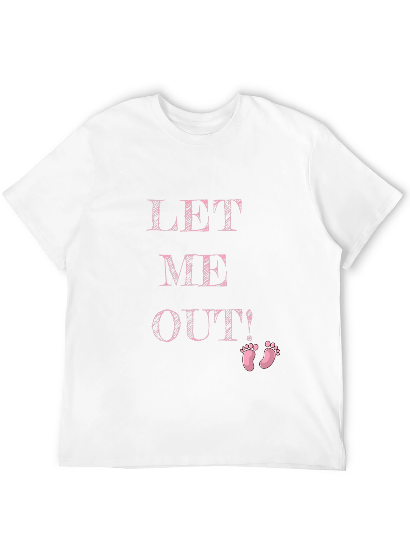 Funny Pregnancy Announcement Shirt - Let Me Out!