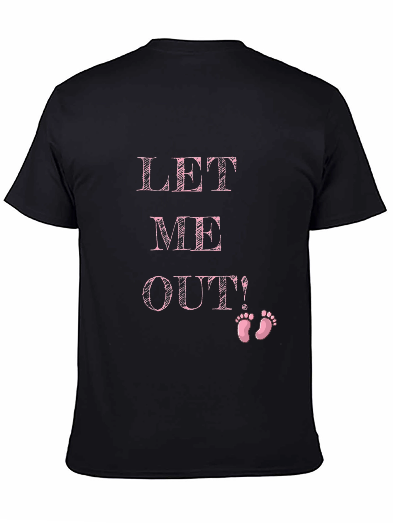 Funny Pregnancy Announcement Shirt - Let Me Out!