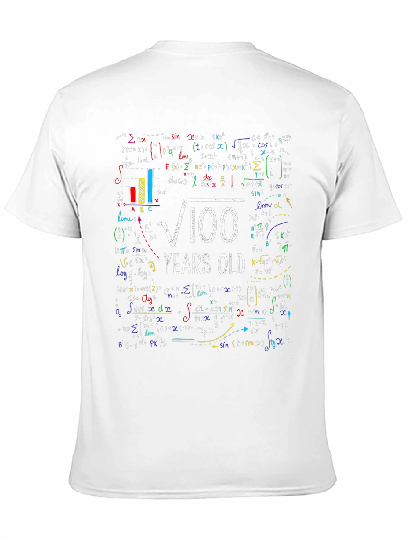 Math Formula 100 Years Old T-Shirt
