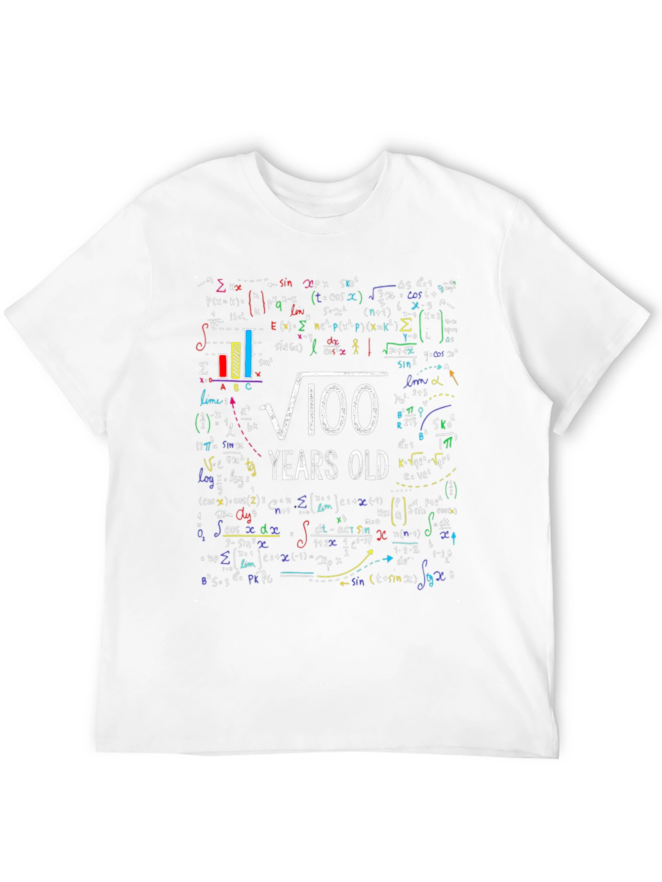 Math Formula 100 Years Old T-Shirt