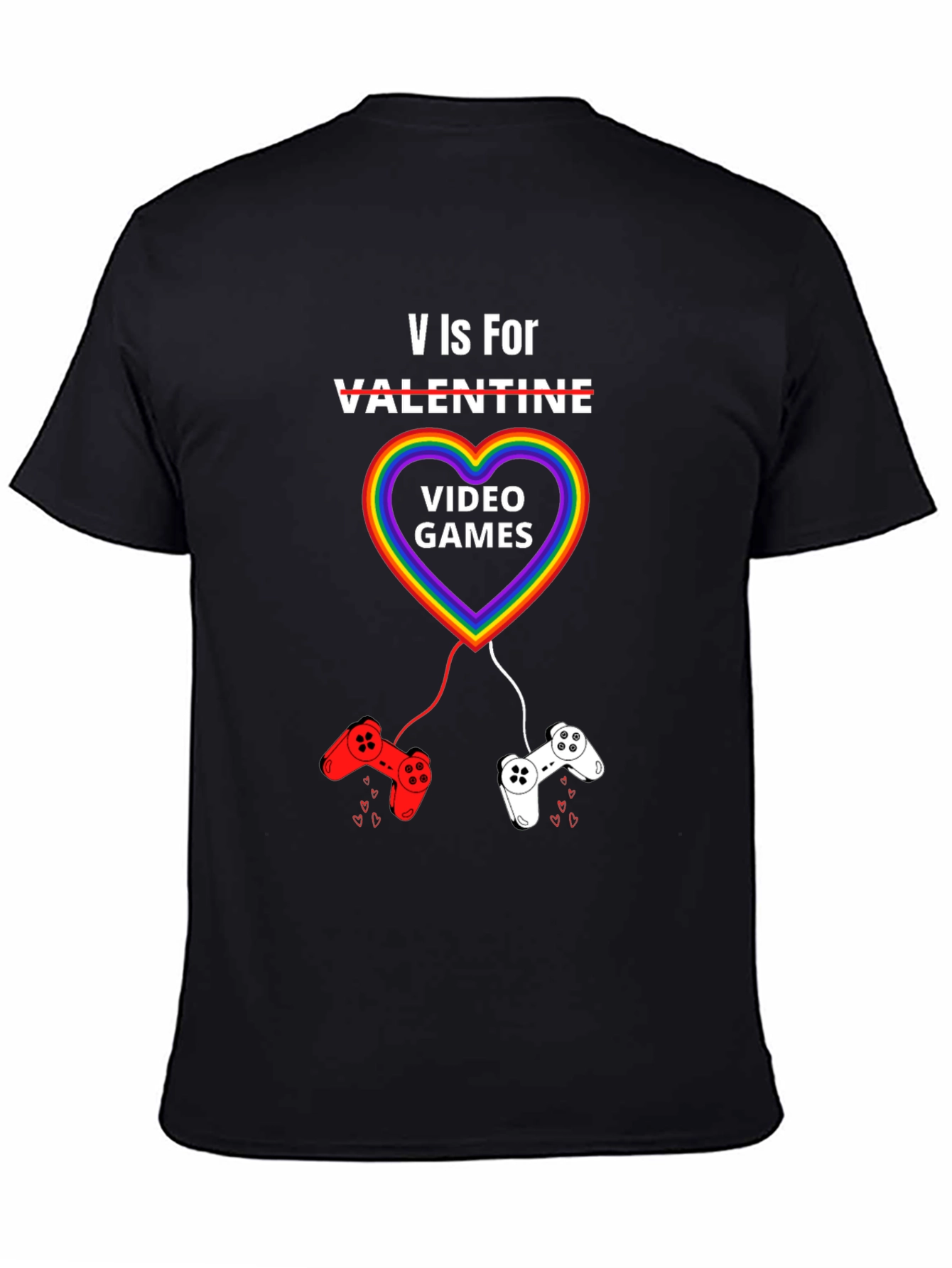 V is For Video Games T-Shirt