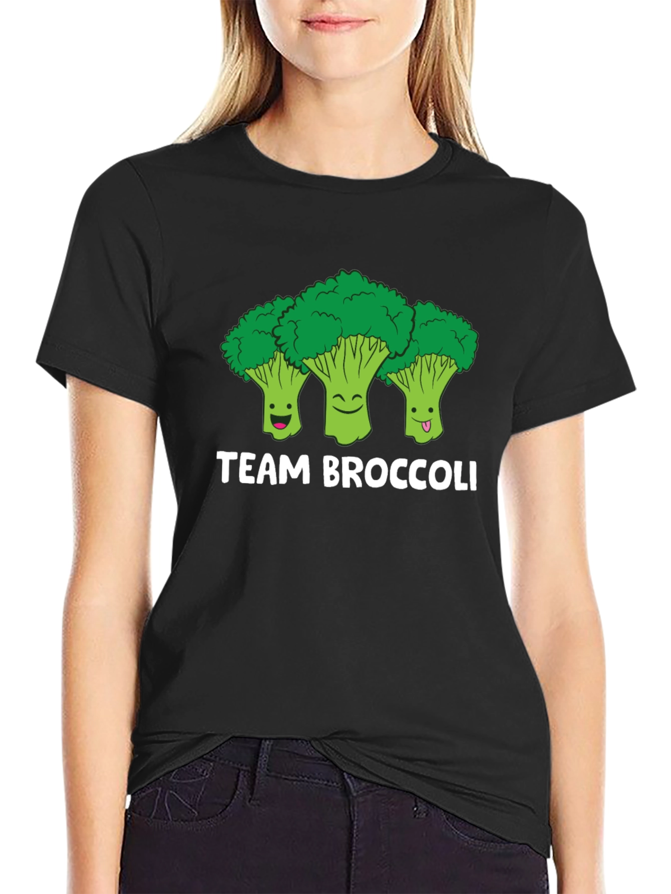 Team Broccoli Funny Graphic Tee