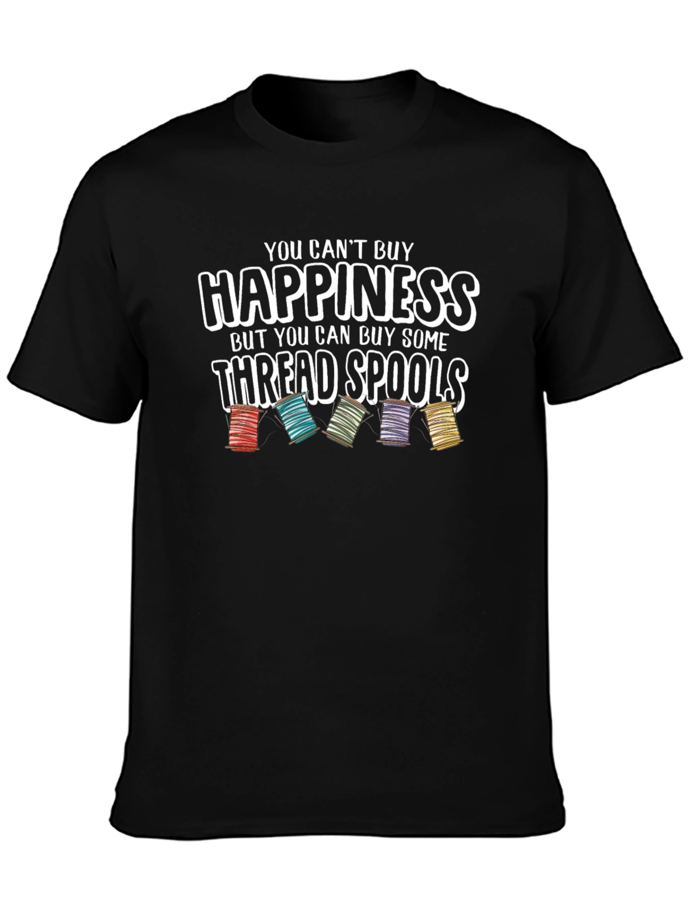 Happiness Thread Spools Graphic Tee