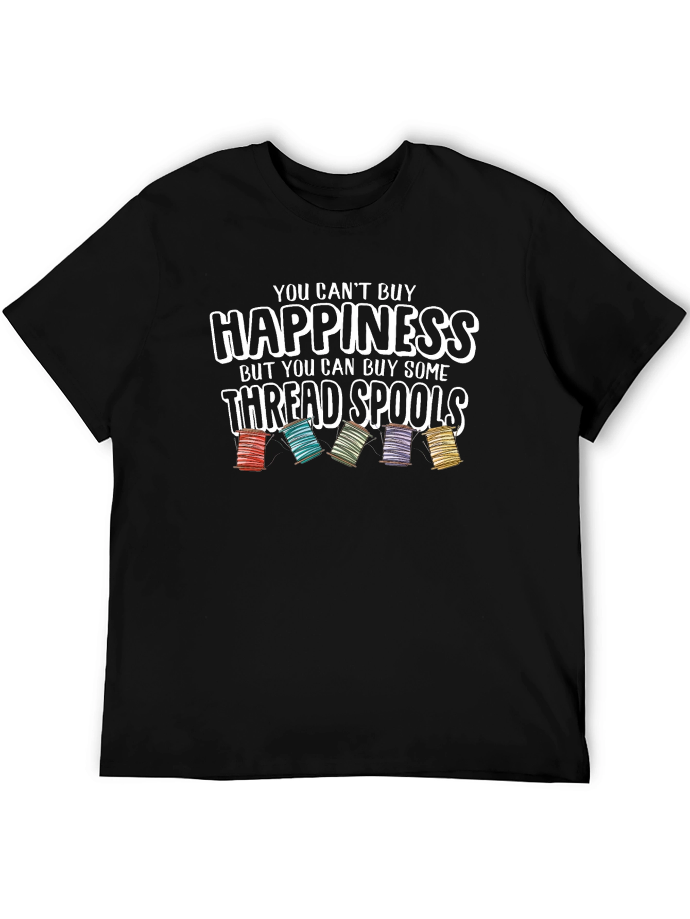 Happiness Thread Spools Graphic Tee