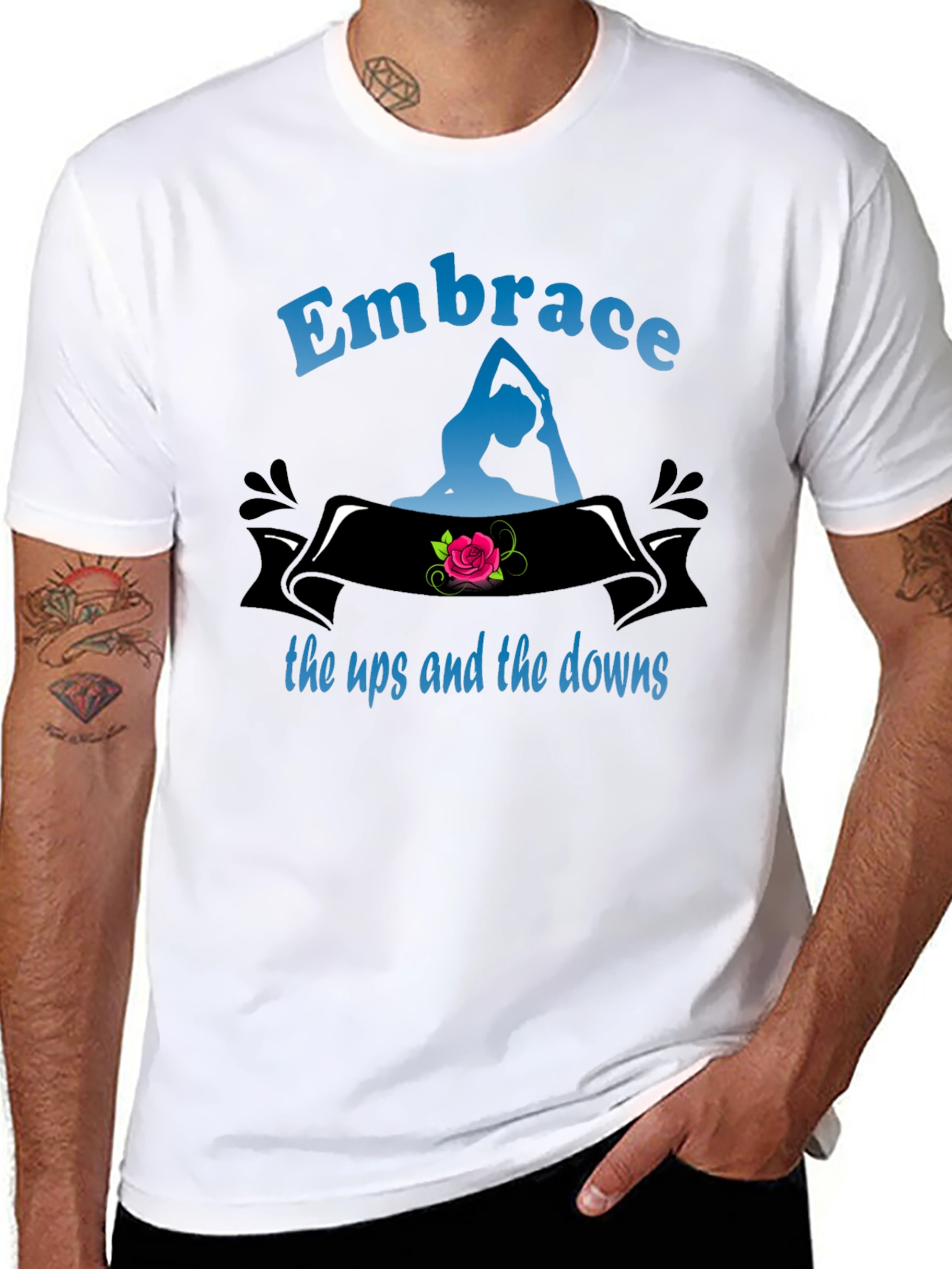 Embrace the Ups and Downs Graphic Tee