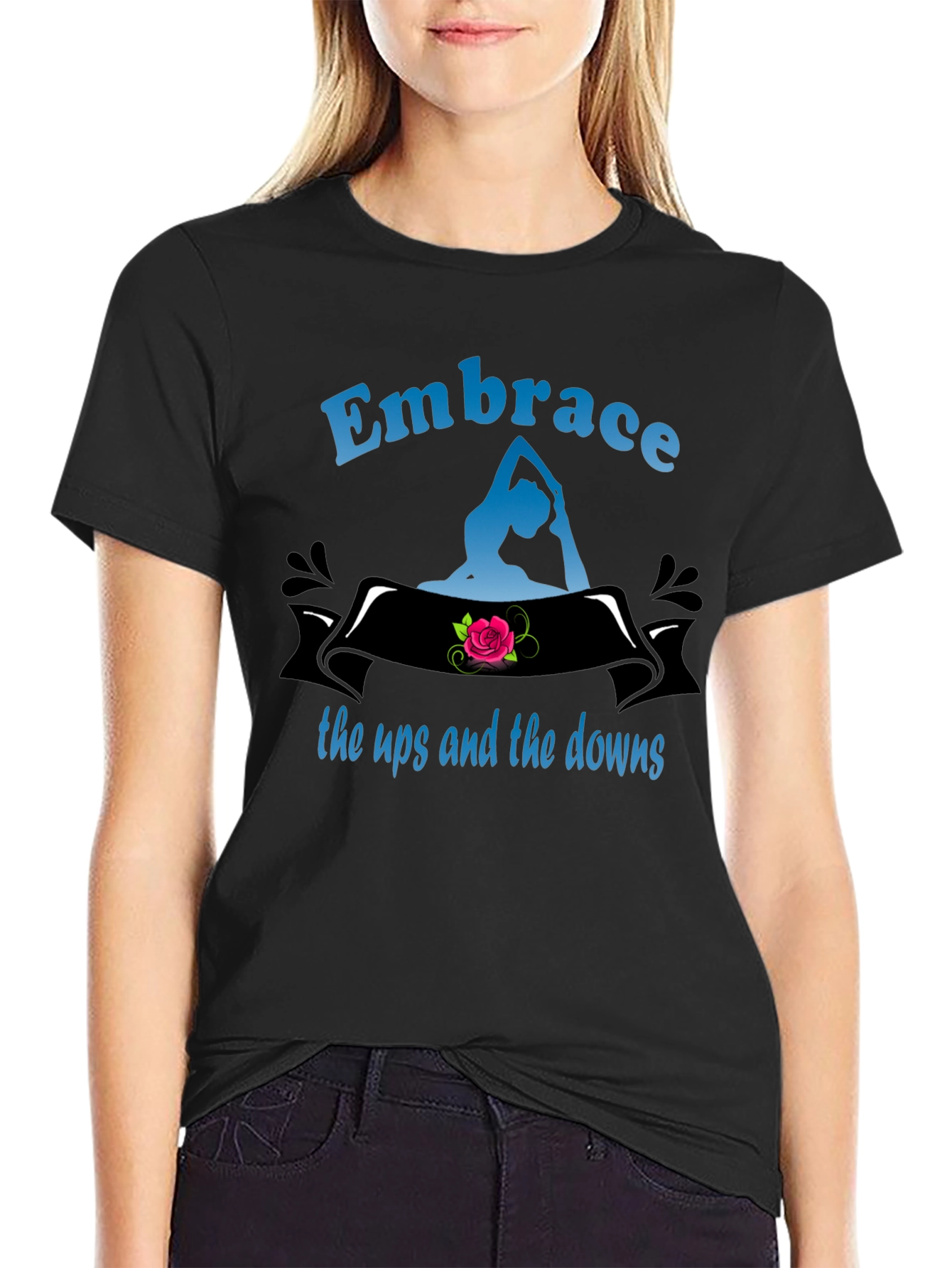 Embrace the Ups and Downs Graphic Tee