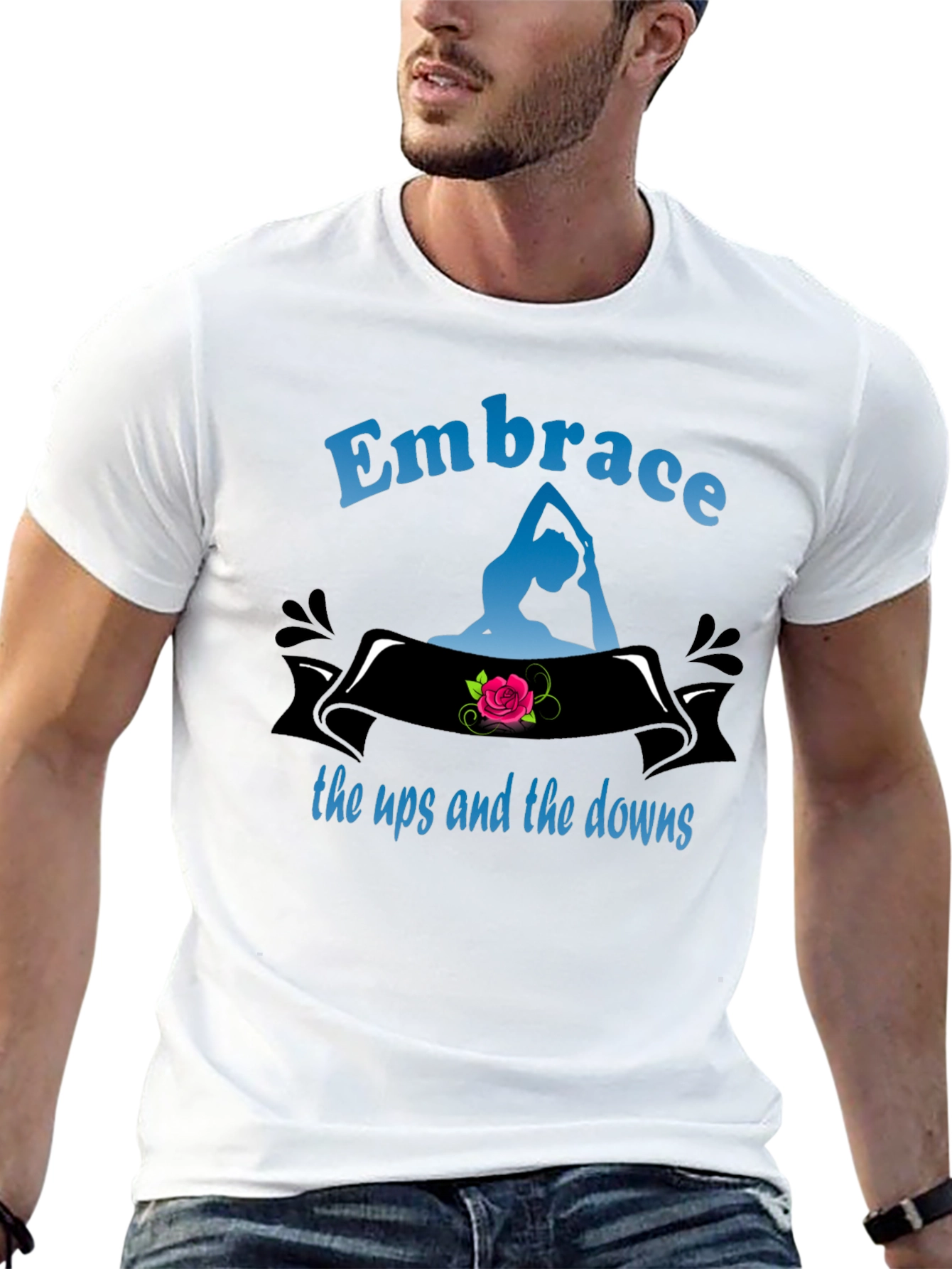 Embrace the Ups and Downs Graphic Tee