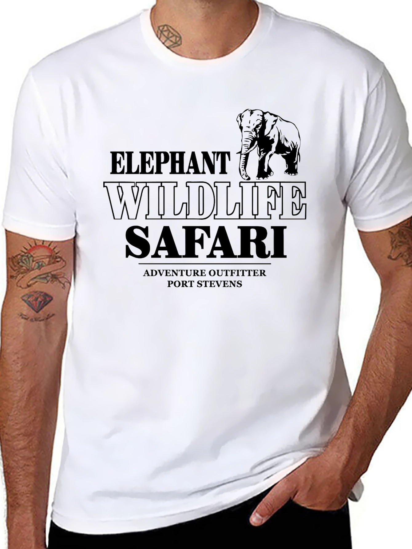 Elephant Wildlife Safari T-Shirt