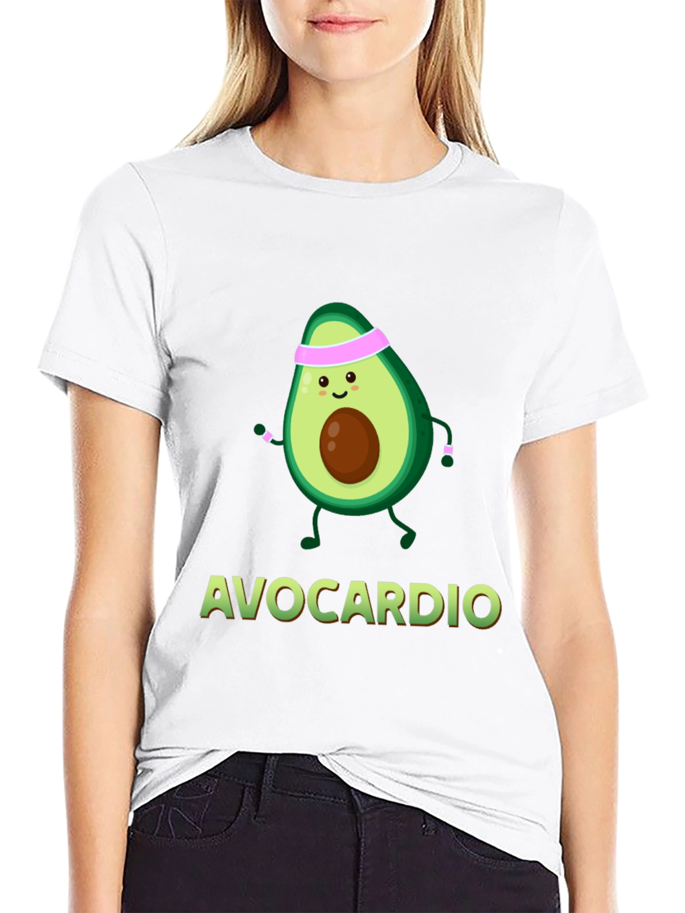 Avocardio Workout T-Shirt - Fun Fitness Tee
