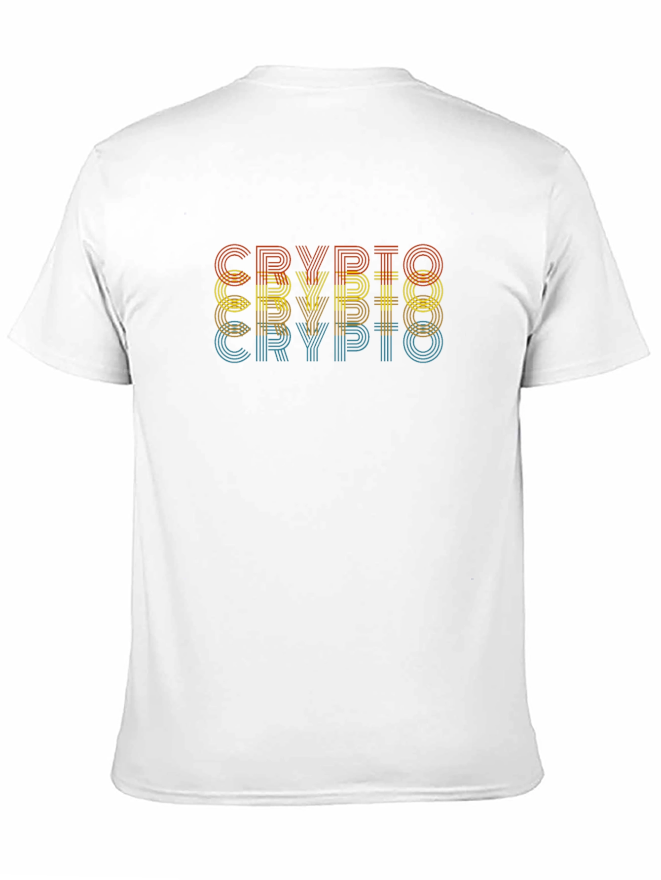 Retro Crypto Graphic Tee - Black