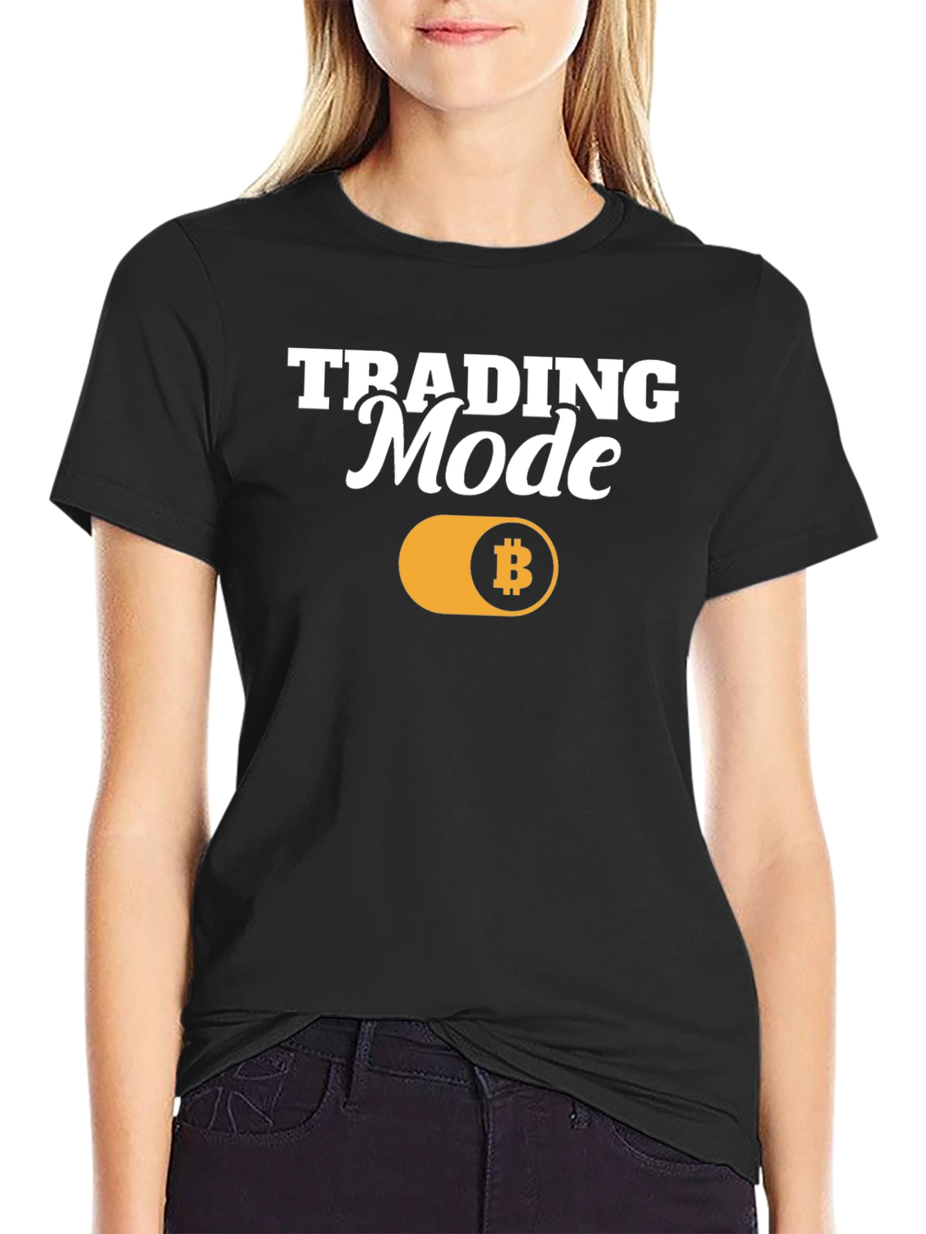 Trading Mode Bitcoin T-Shirt - Crypto Trader Apparel