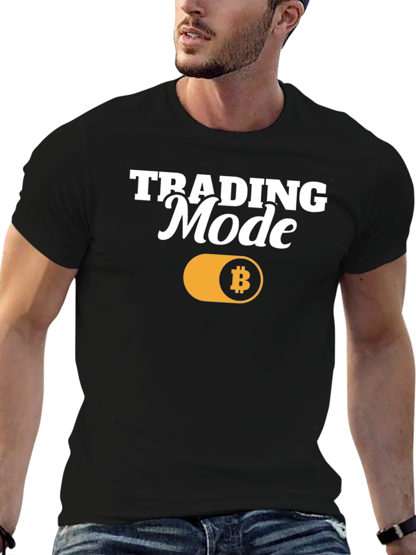 Trading Mode Bitcoin T-Shirt - Crypto Trader Apparel