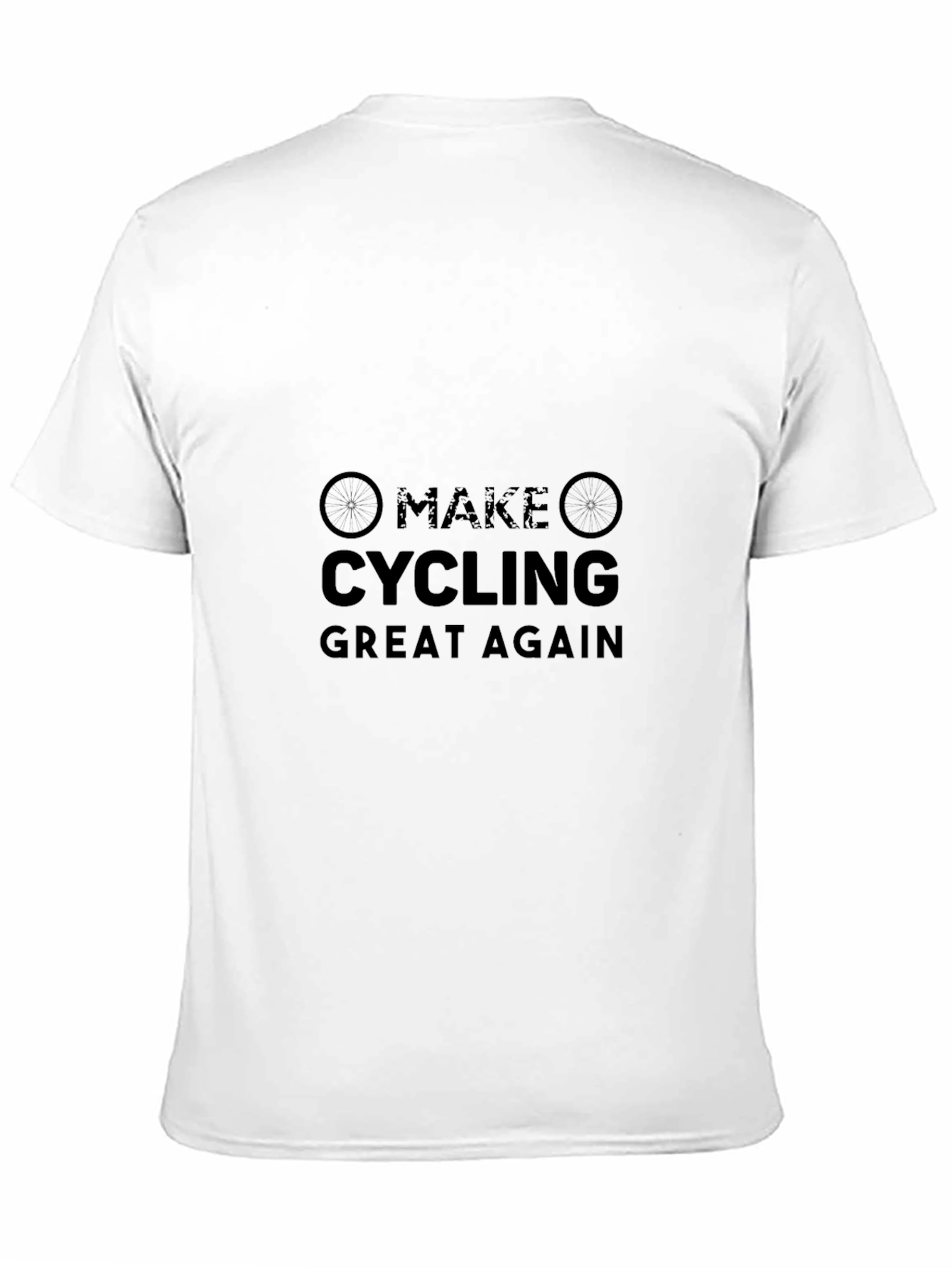 Make Cycling Great Again Black T-Shirt