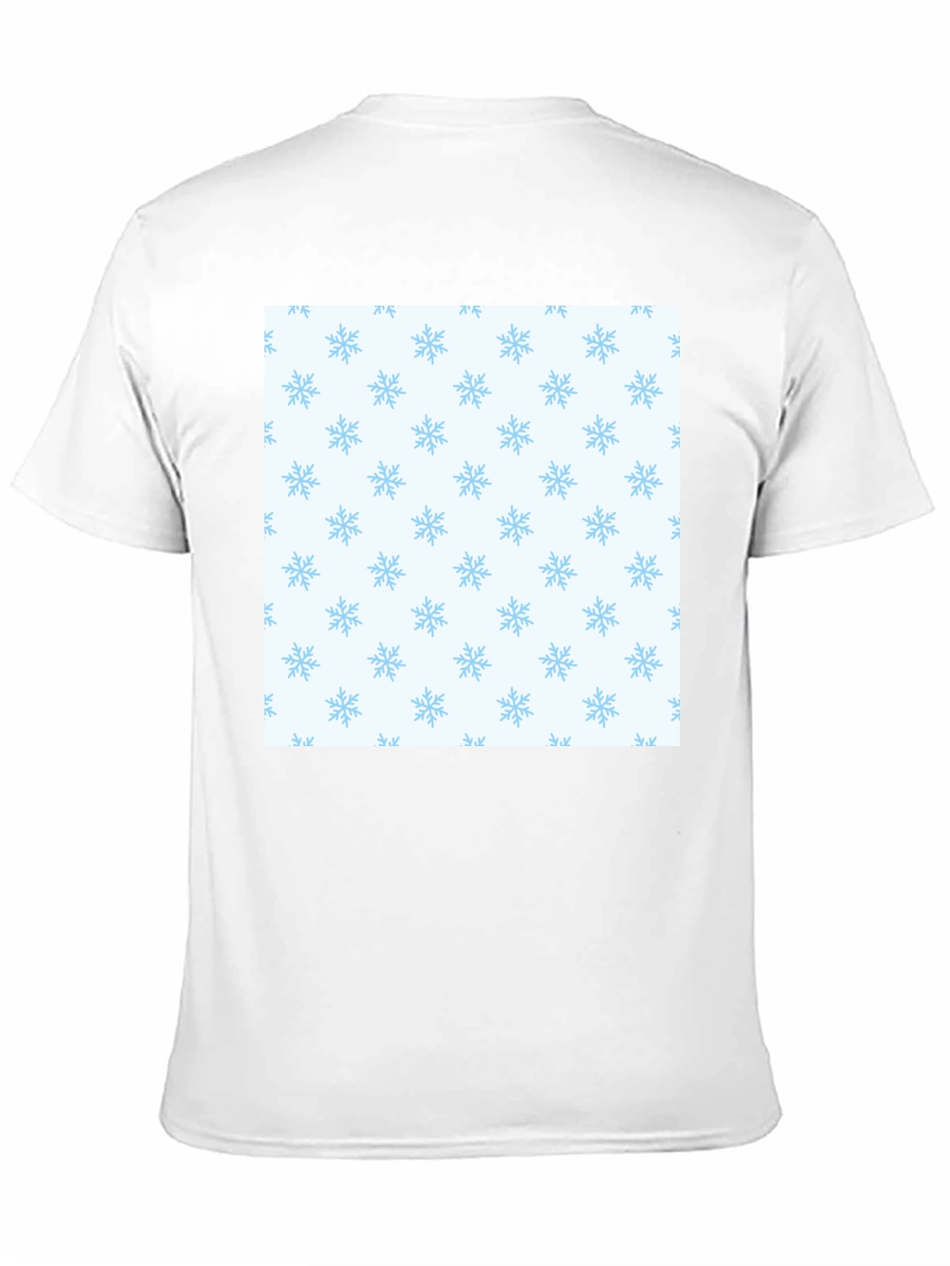 Snowflake Pattern Tee - Classic Fit