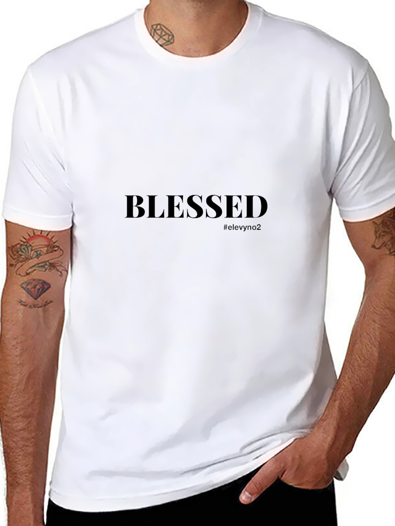 Blessed Graphic T-Shirt - Elevyno2