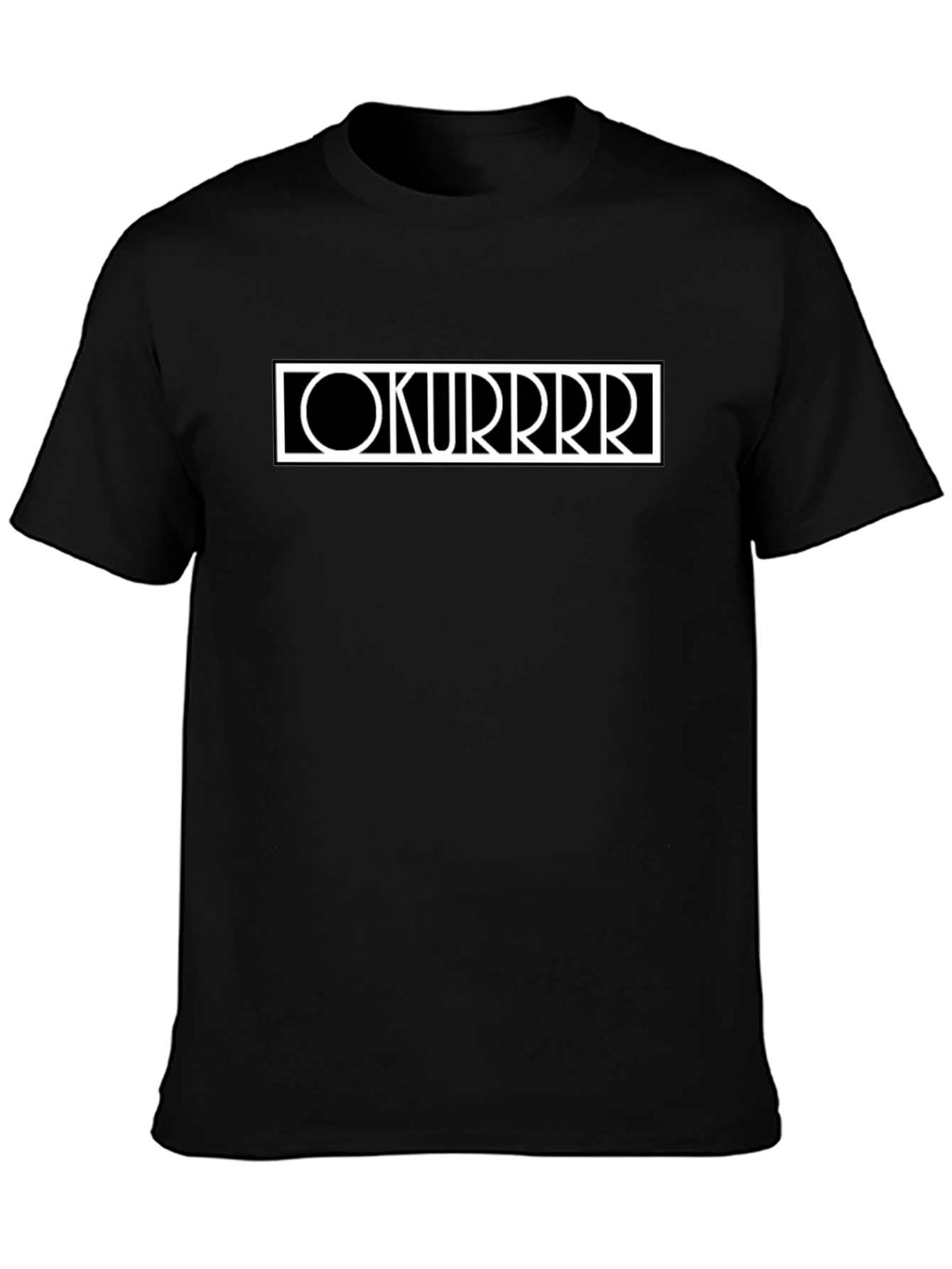 Okurrr Graphic Tee - Unisex Black T-Shirt