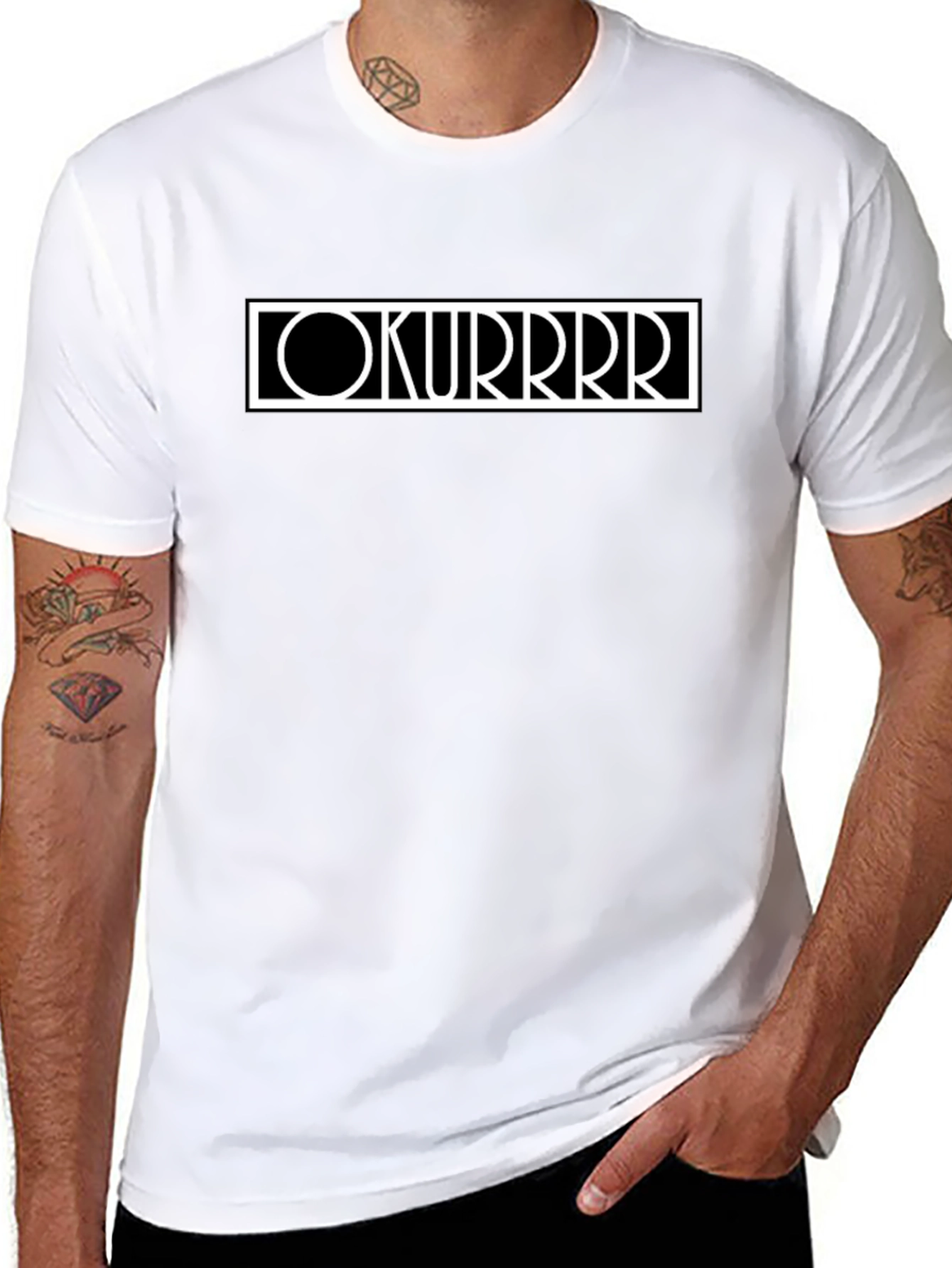 Okurrr Graphic Tee - Unisex Black T-Shirt